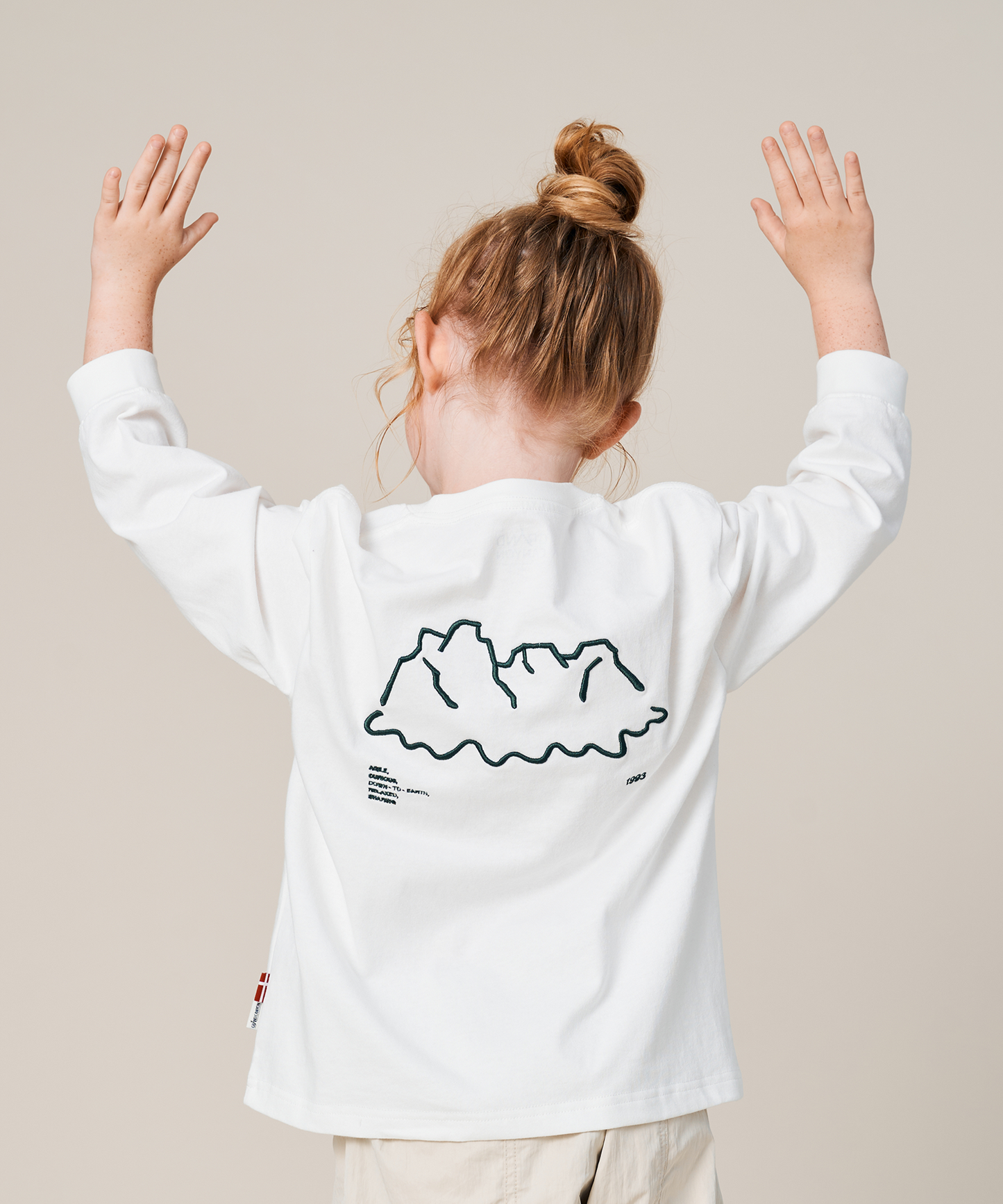 KID'S L/S EMBROIDERY TEE