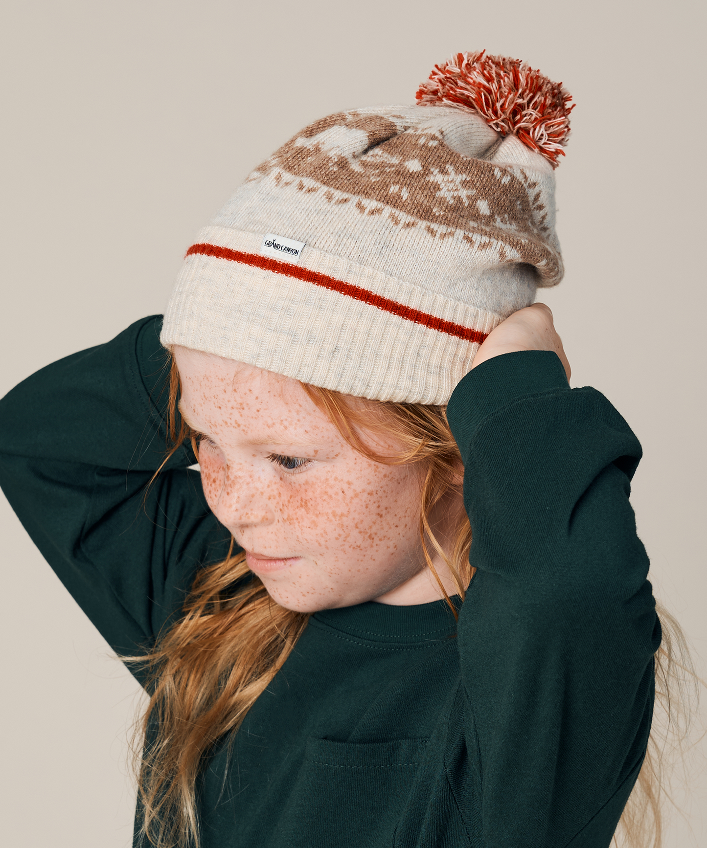KID'S ANAGUMA KNIT CAP