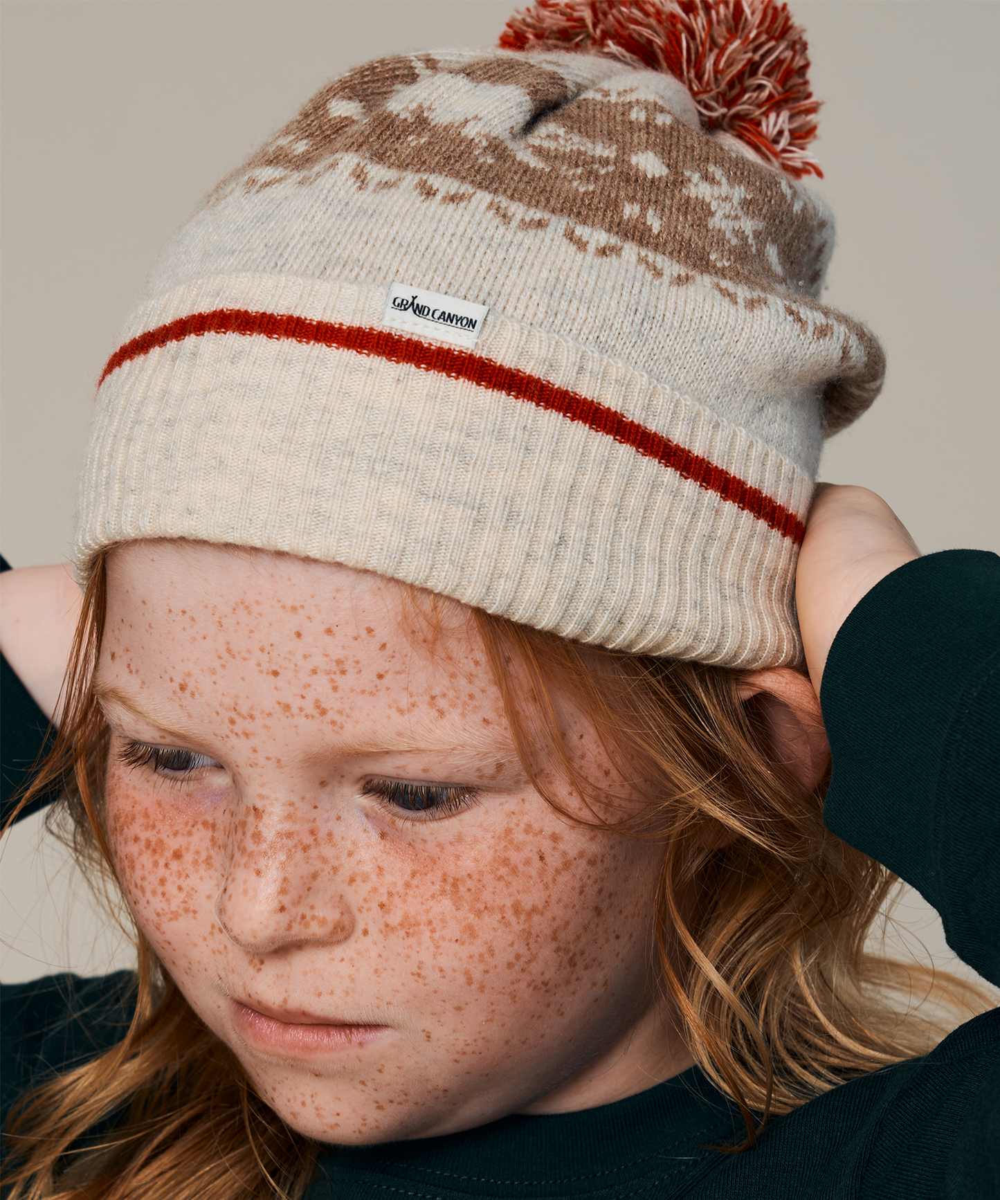 KID'S ANAGUMA KNIT CAP