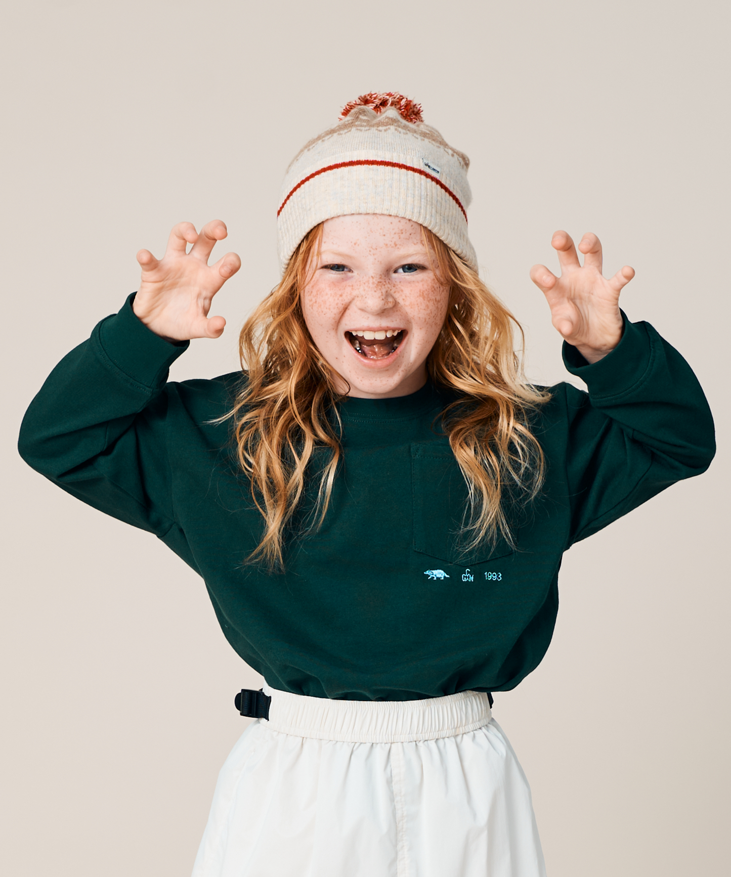 KID'S ANAGUMA KNIT CAP