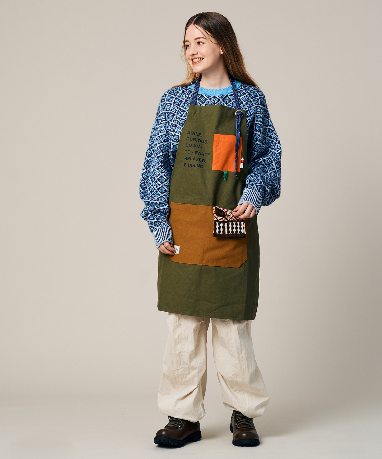 UNISEX LATVIAJACQARD KNIT PO