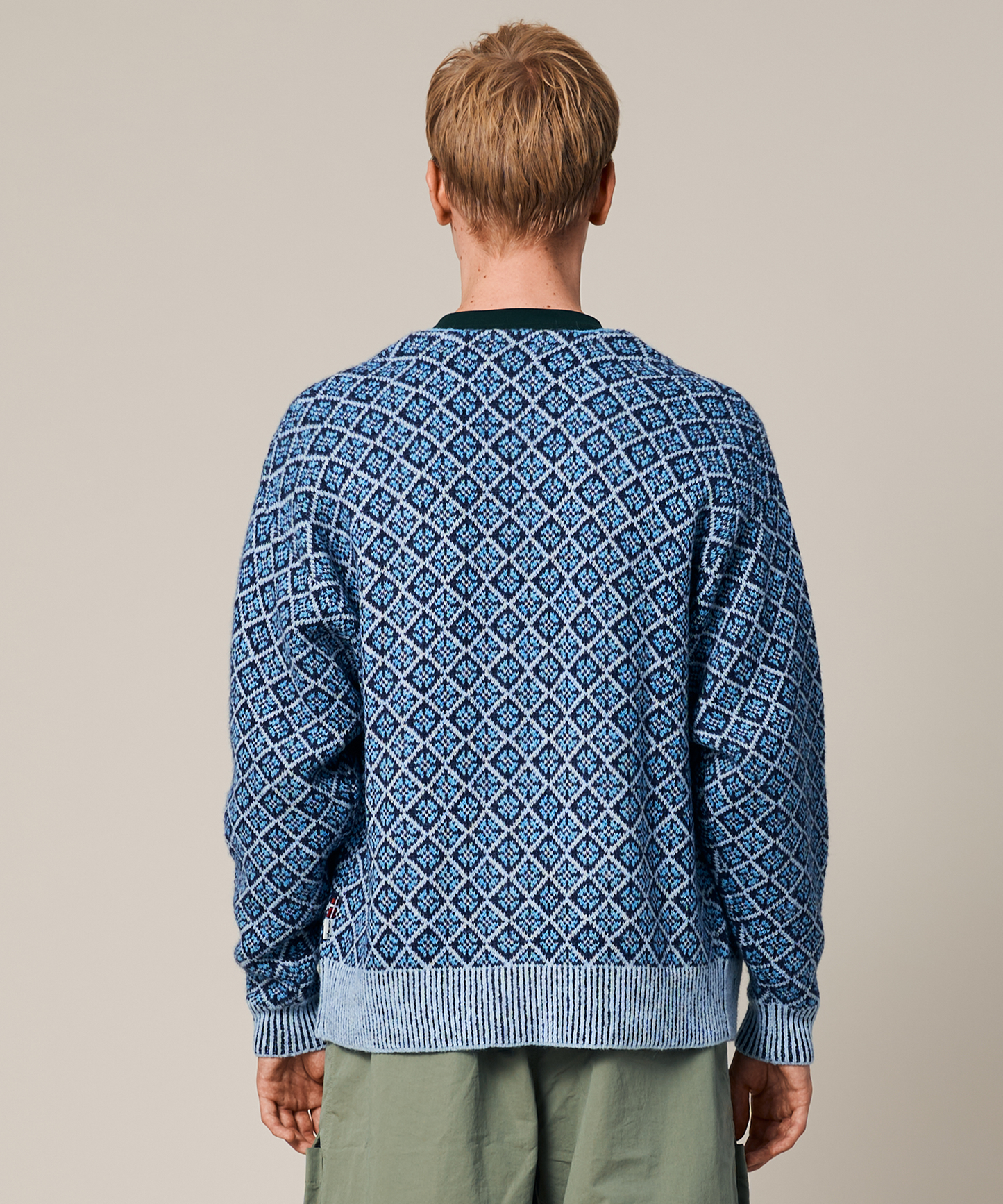 UNISEX LATVIAJACQARD KNIT CD