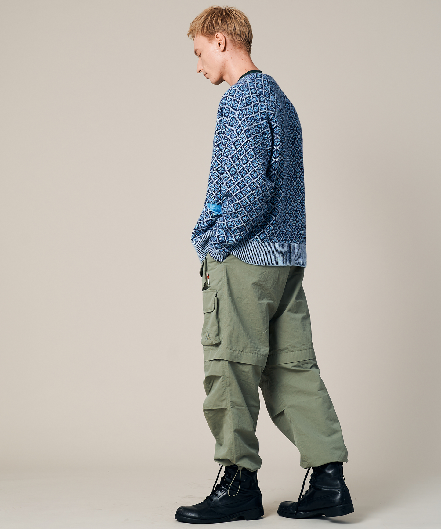 UNISEX LATVIAJACQARD KNIT CD