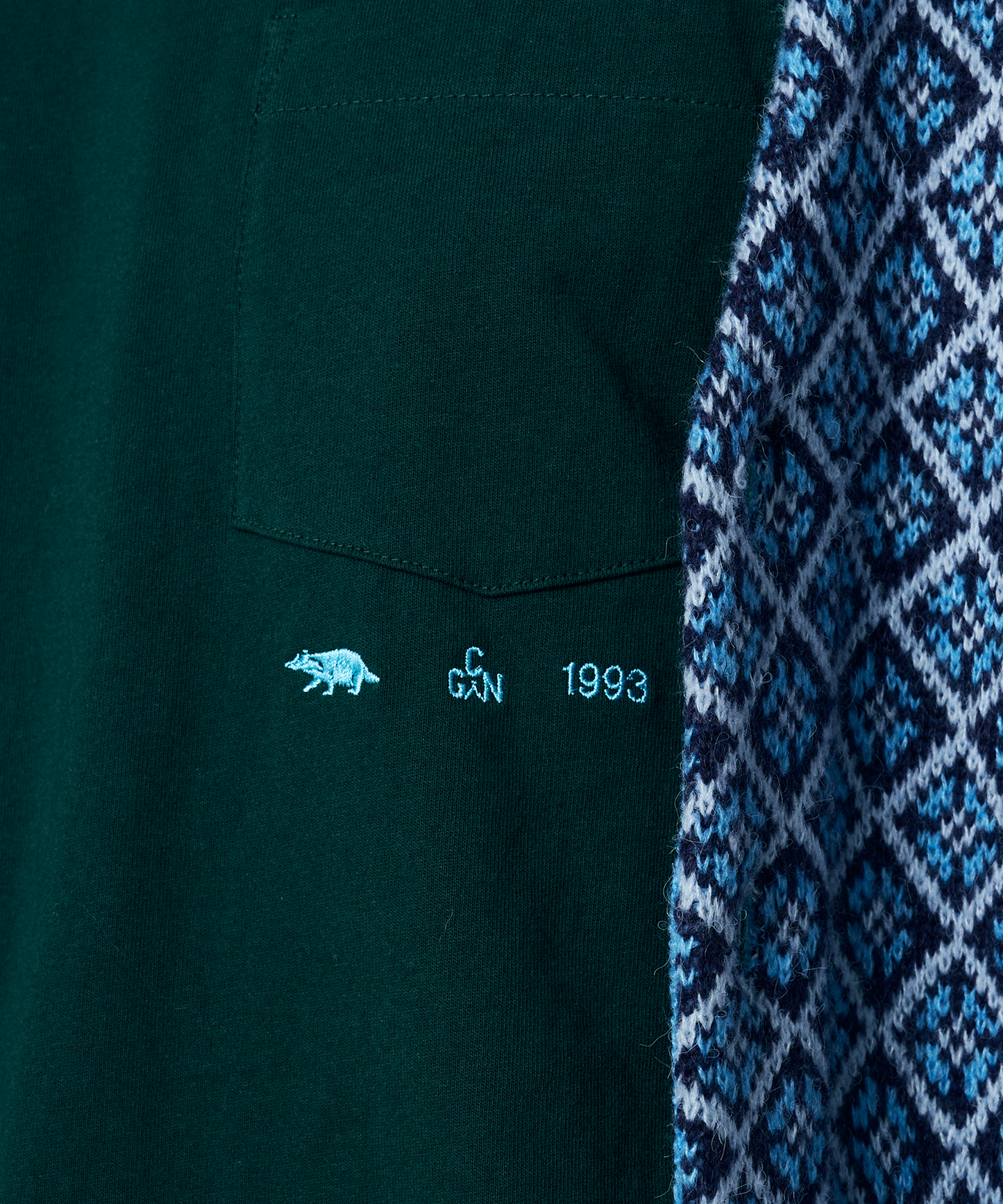 UNISEX L/S EMBROIDERY TEE
