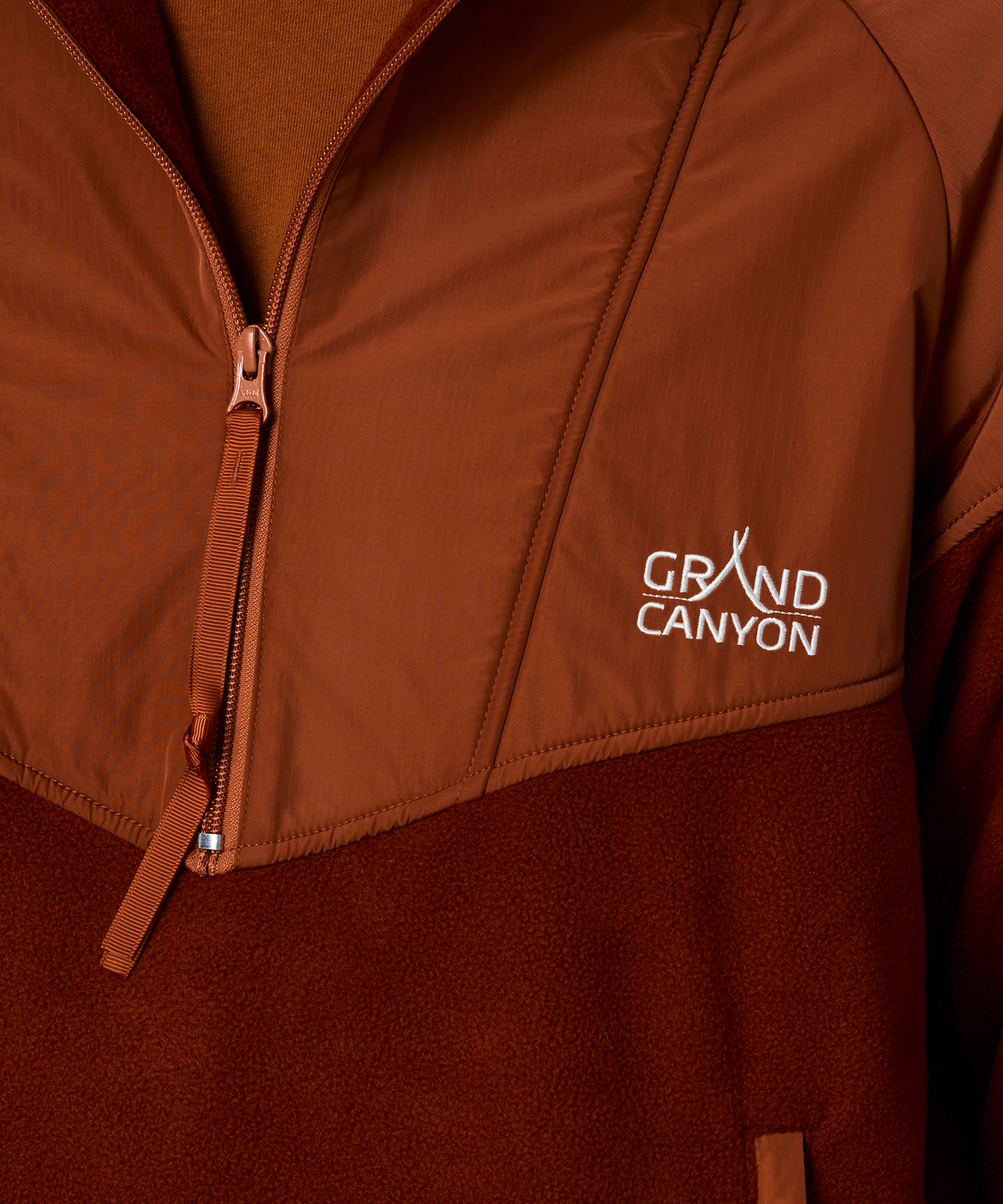 UNISEX FLEECE HULF ZIP PO