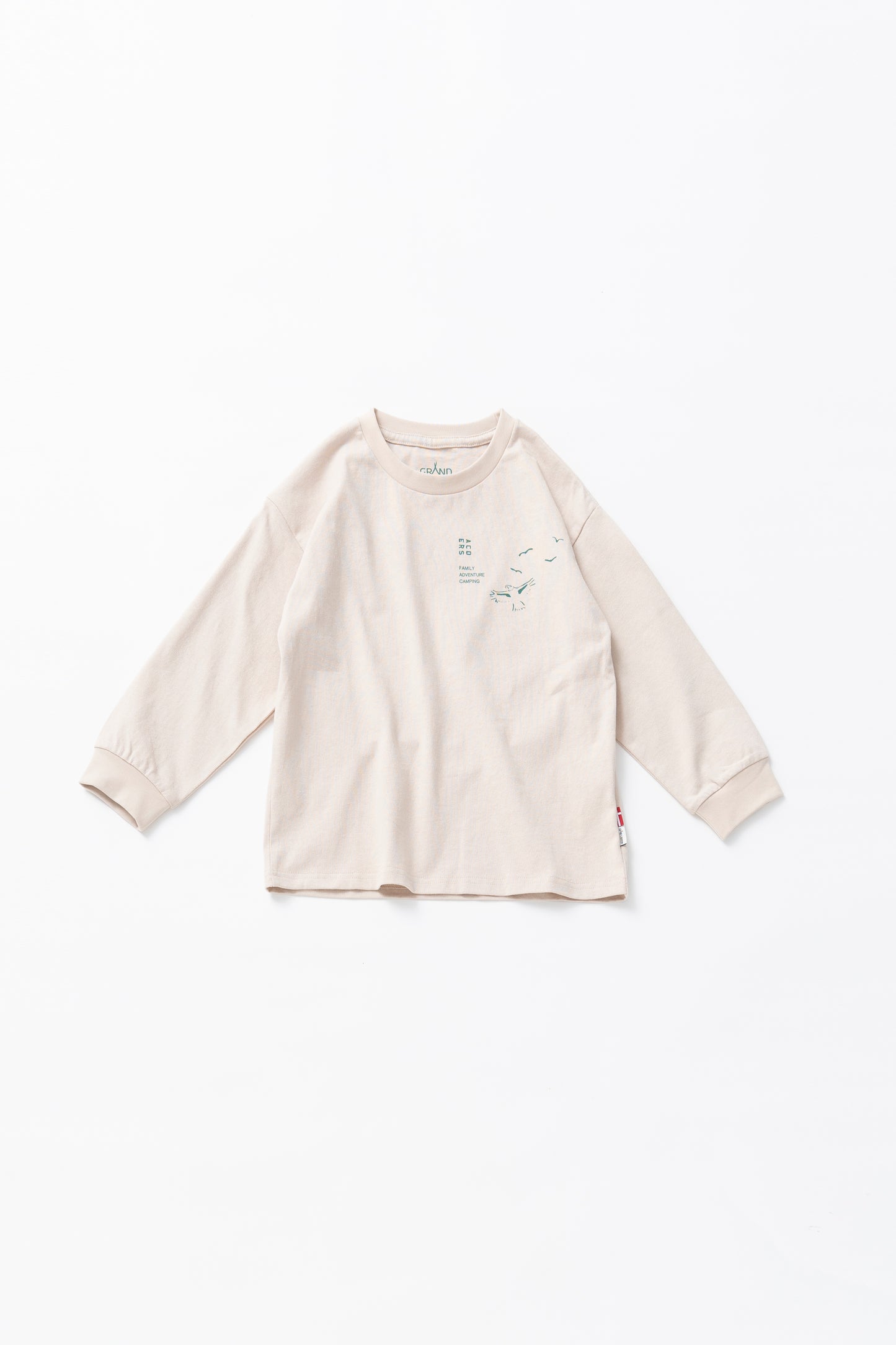 KID'S L/S BANDANA PRINT TEE