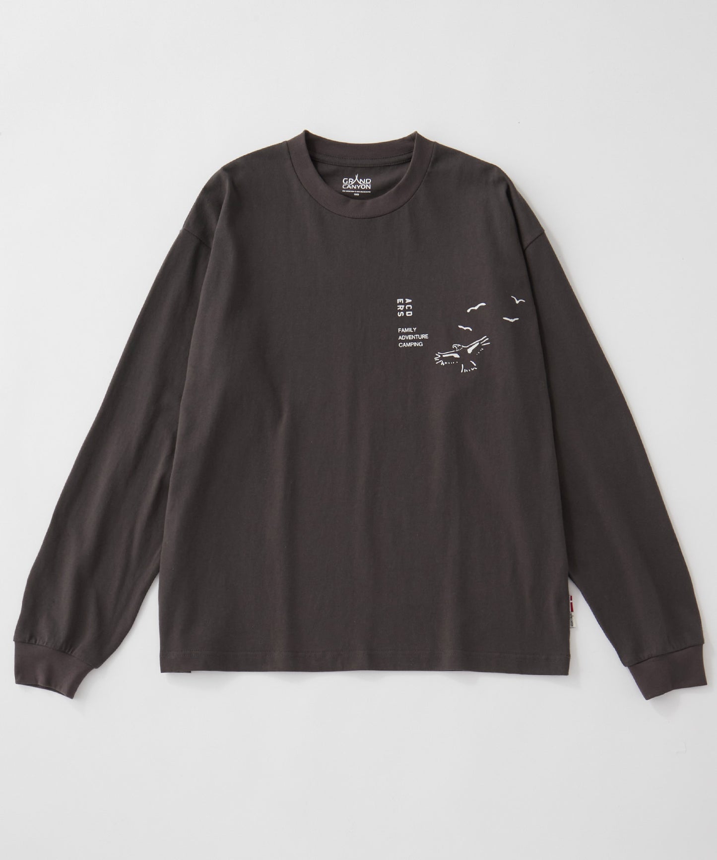 UNISEX L/S BANDANA PRINT TEE