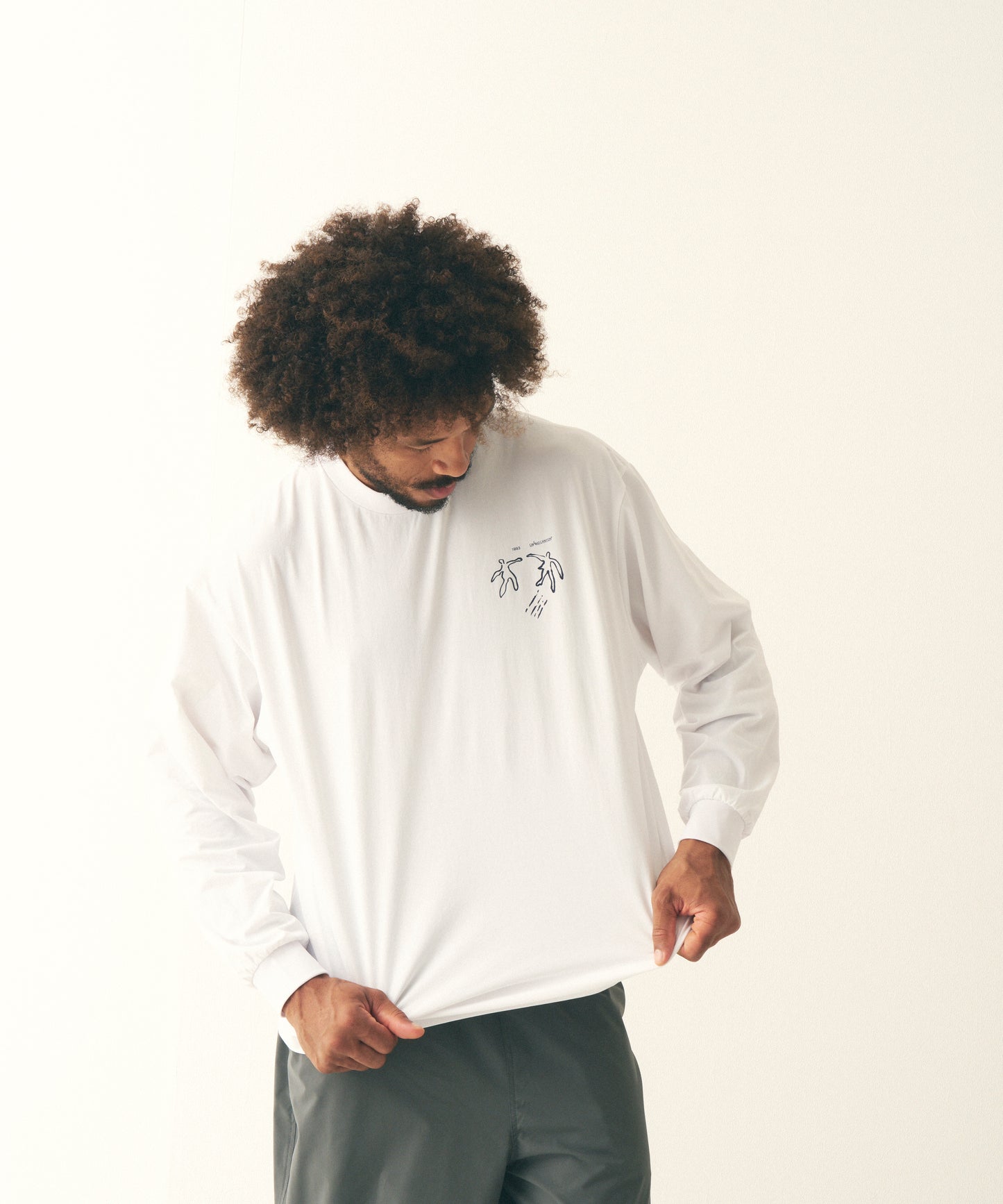 UNISEX TECH JERSEY BANDANA LONG SLEEVE TEE