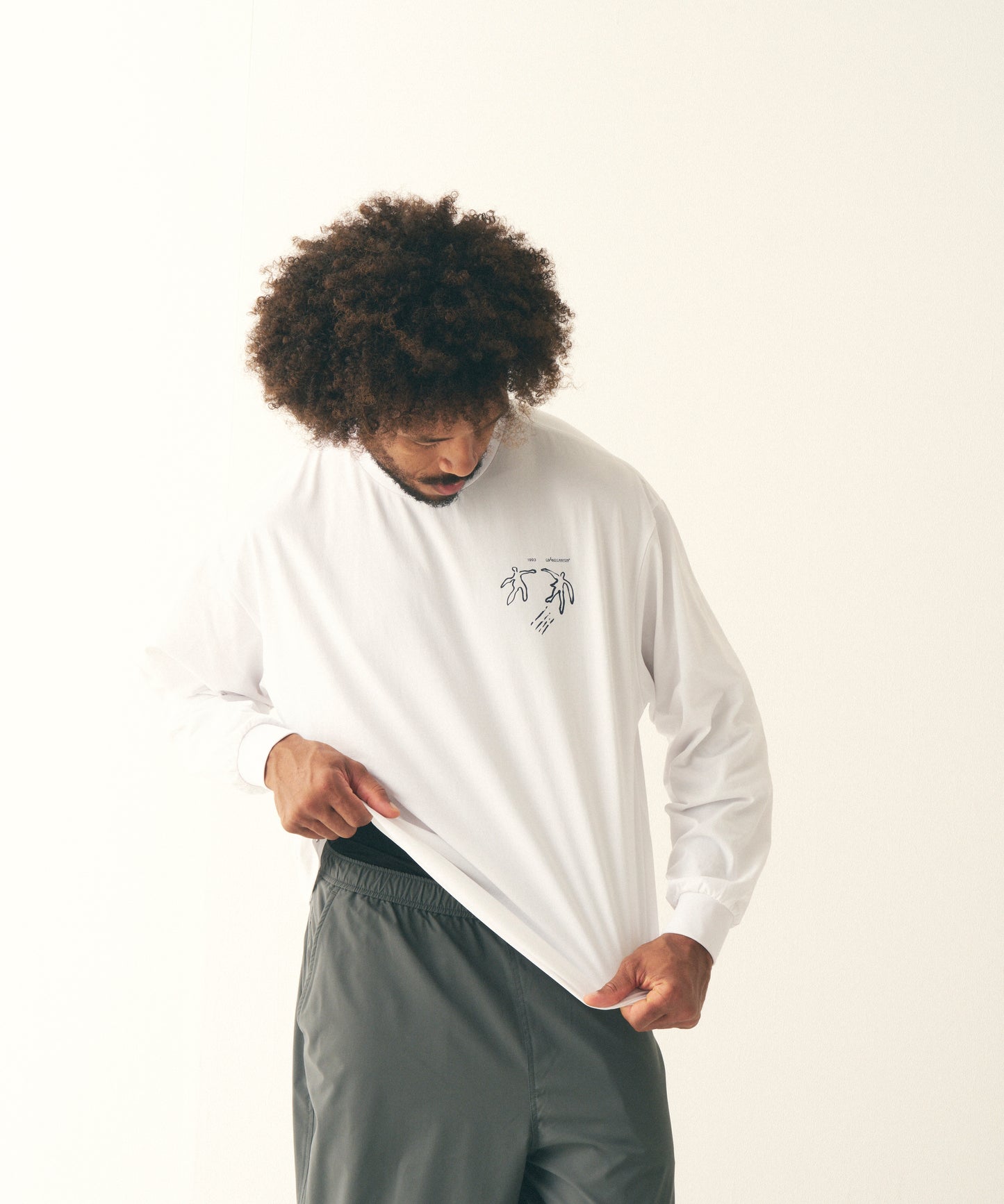 UNISEX TECH JERSEY BANDANA LONG SLEEVE TEE