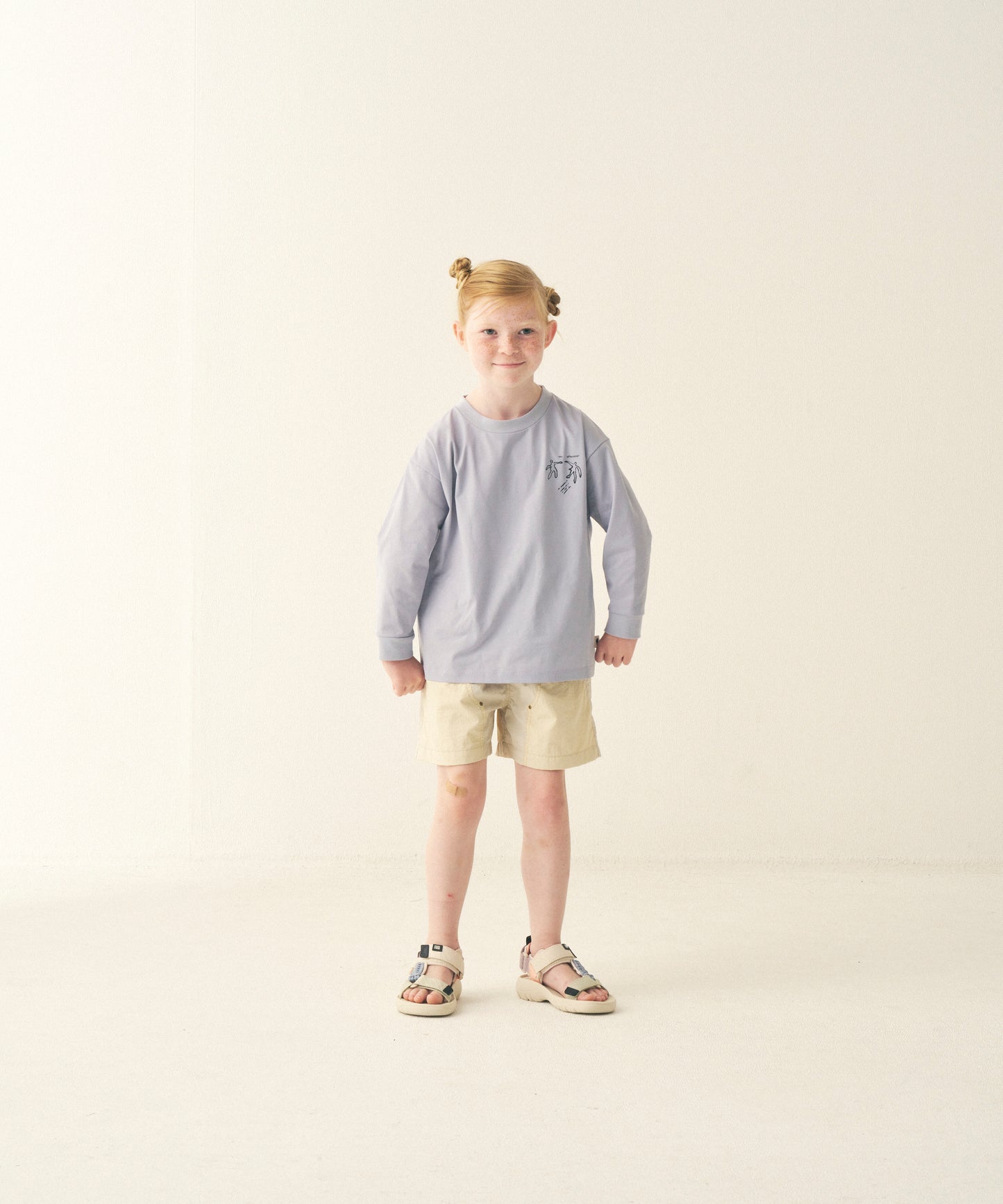 KIDS TECH JERSEY BANDANA LONG SLEEVE TEE