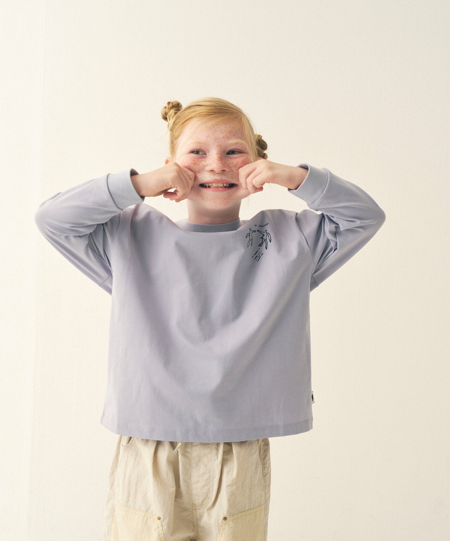 KIDS TECH JERSEY BANDANA LONG SLEEVE TEE