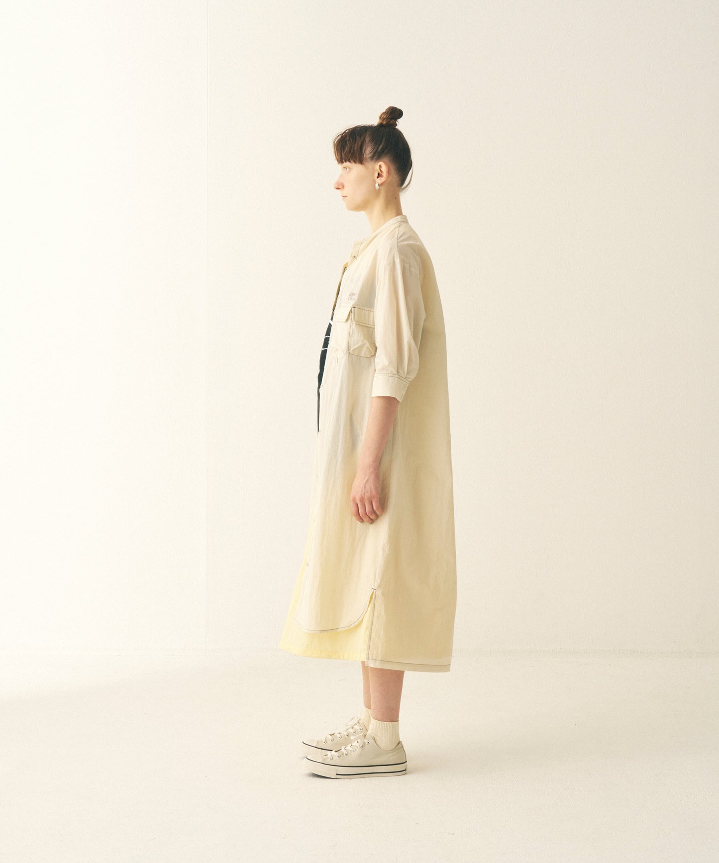 MULTI-POCKET SHIRT ONEPIECE