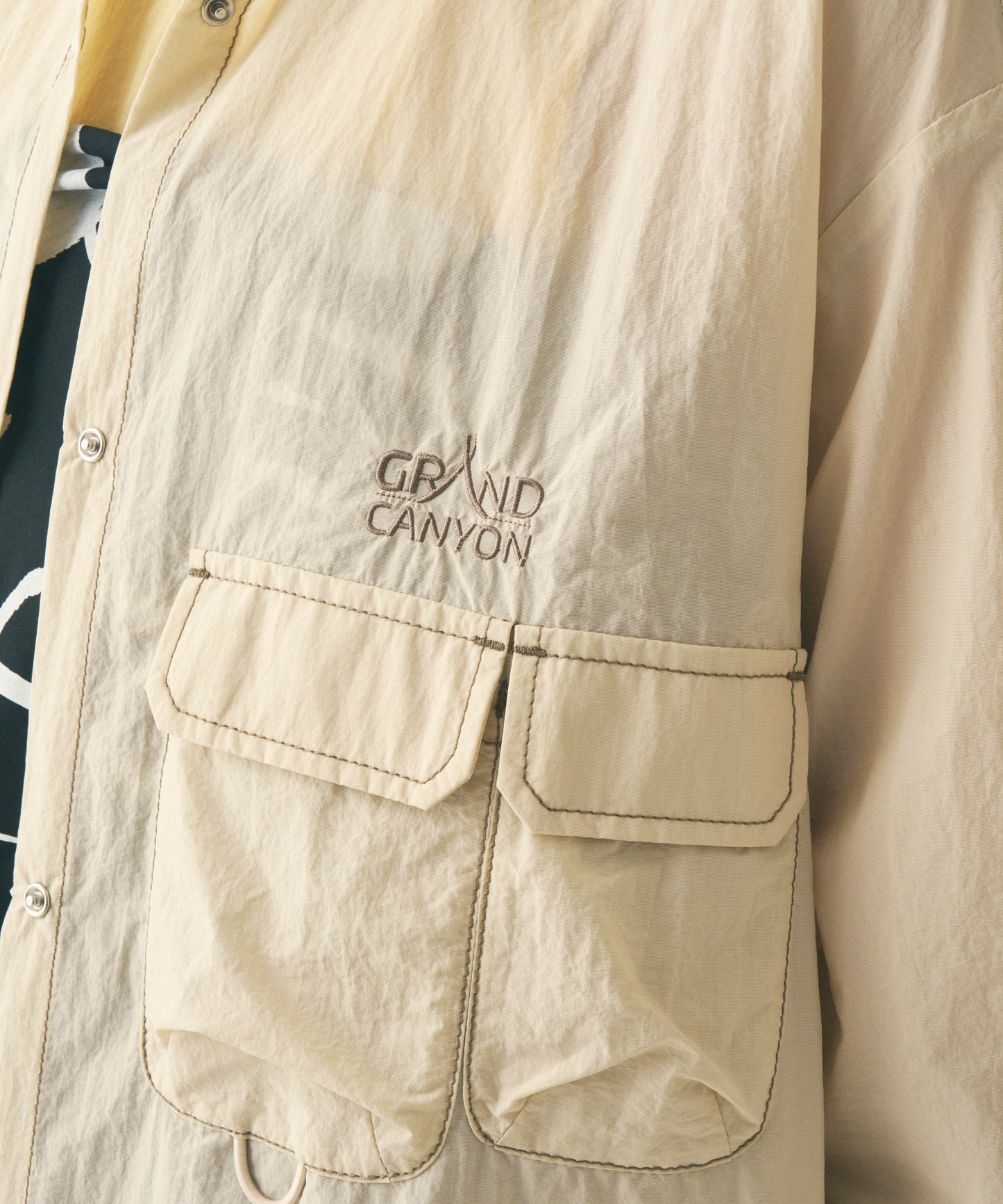 MULTI-POCKET SHIRT ONEPIECE