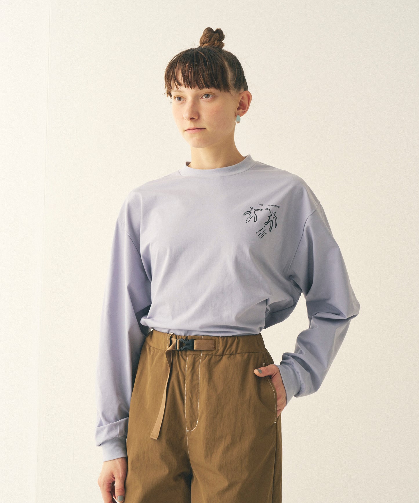UNISEX TECH JERSEY BANDANA LONG SLEEVE TEE