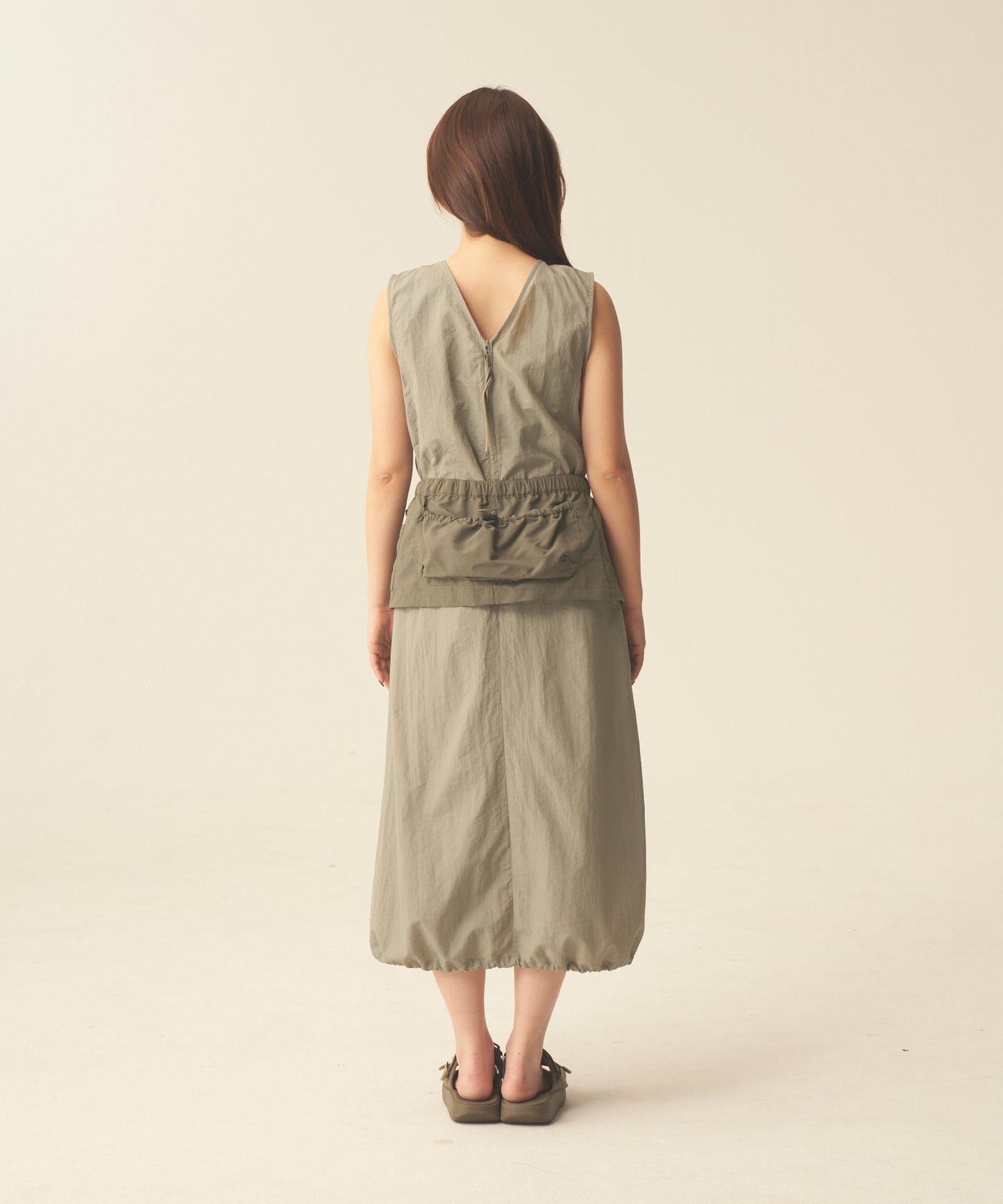 NYLON ONEPIECE WITH POCKET BELT