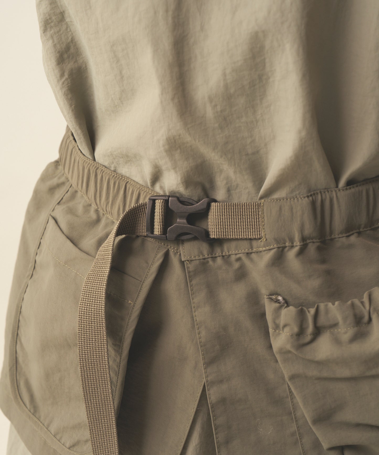 NYLON ONEPIECE WITH POCKET BELT