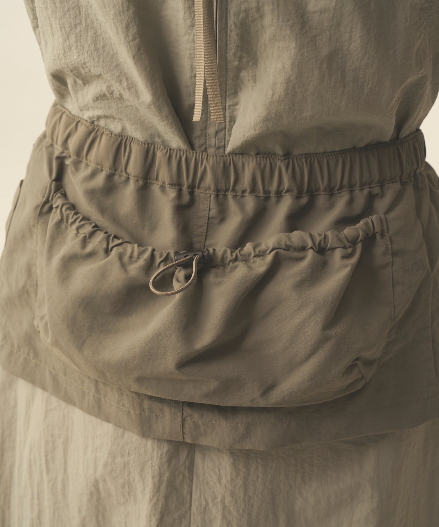 NYLON ONEPIECE WITH POCKET BELT