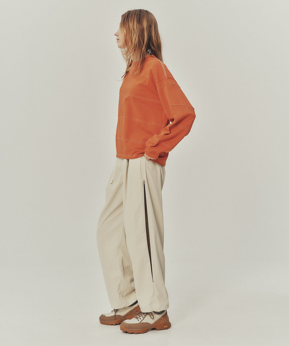 LADIES BORDER STITCH TEE