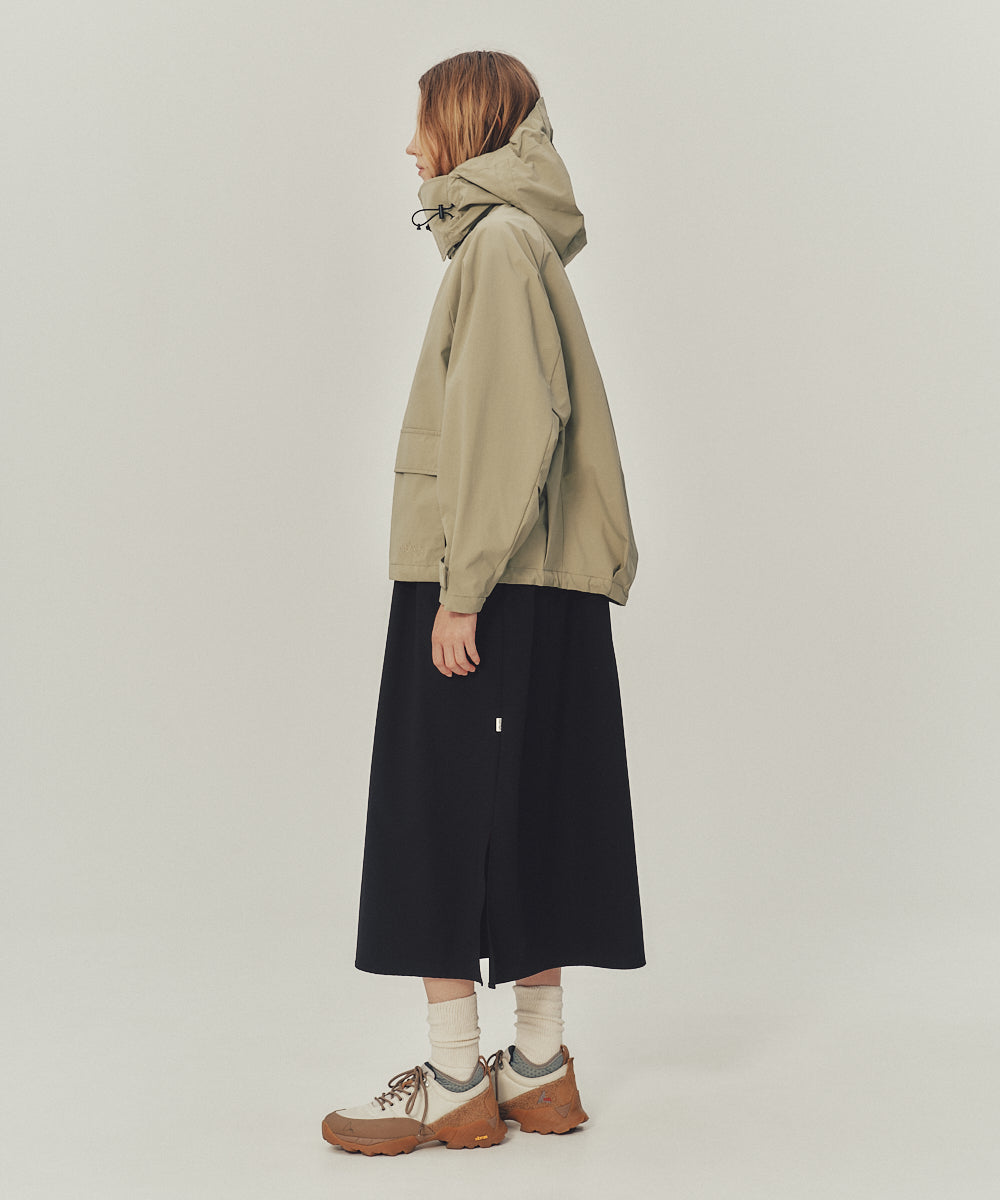 NYLON STRETCH SHIRT ONEPIECE