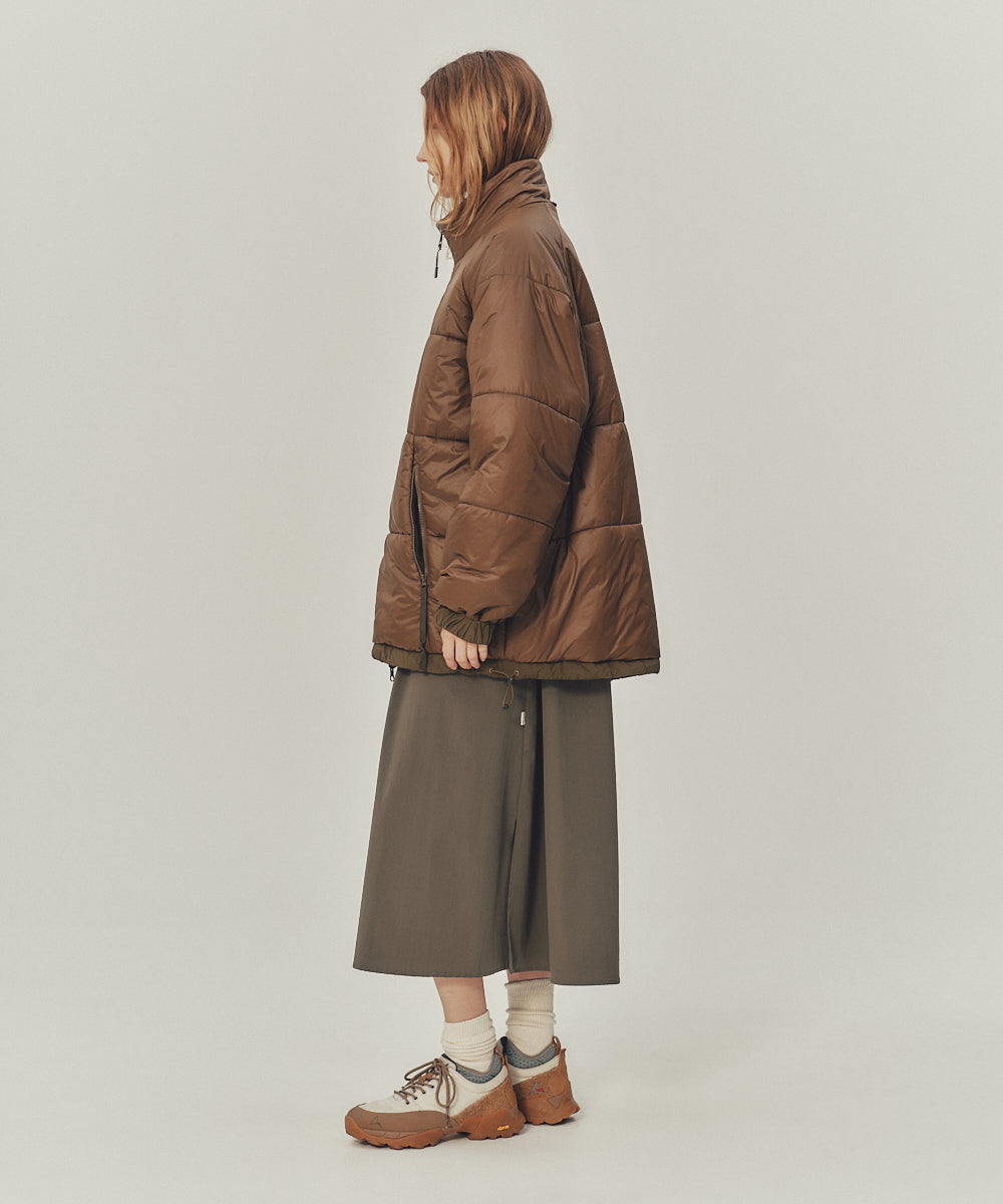 NYLON ONEPIRCE WITH POCHETTE