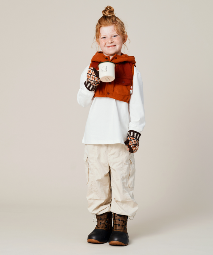 KID'S DETACHABLE SNOW CARGO PANTS