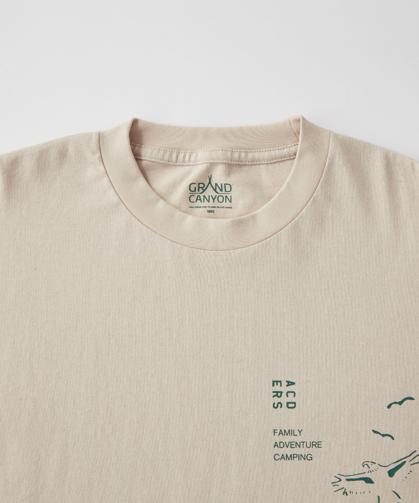 UNISEX L/S BANDANA PRINT TEE
