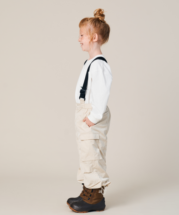 KID'S DETACHABLE SNOW CARGO PANTS