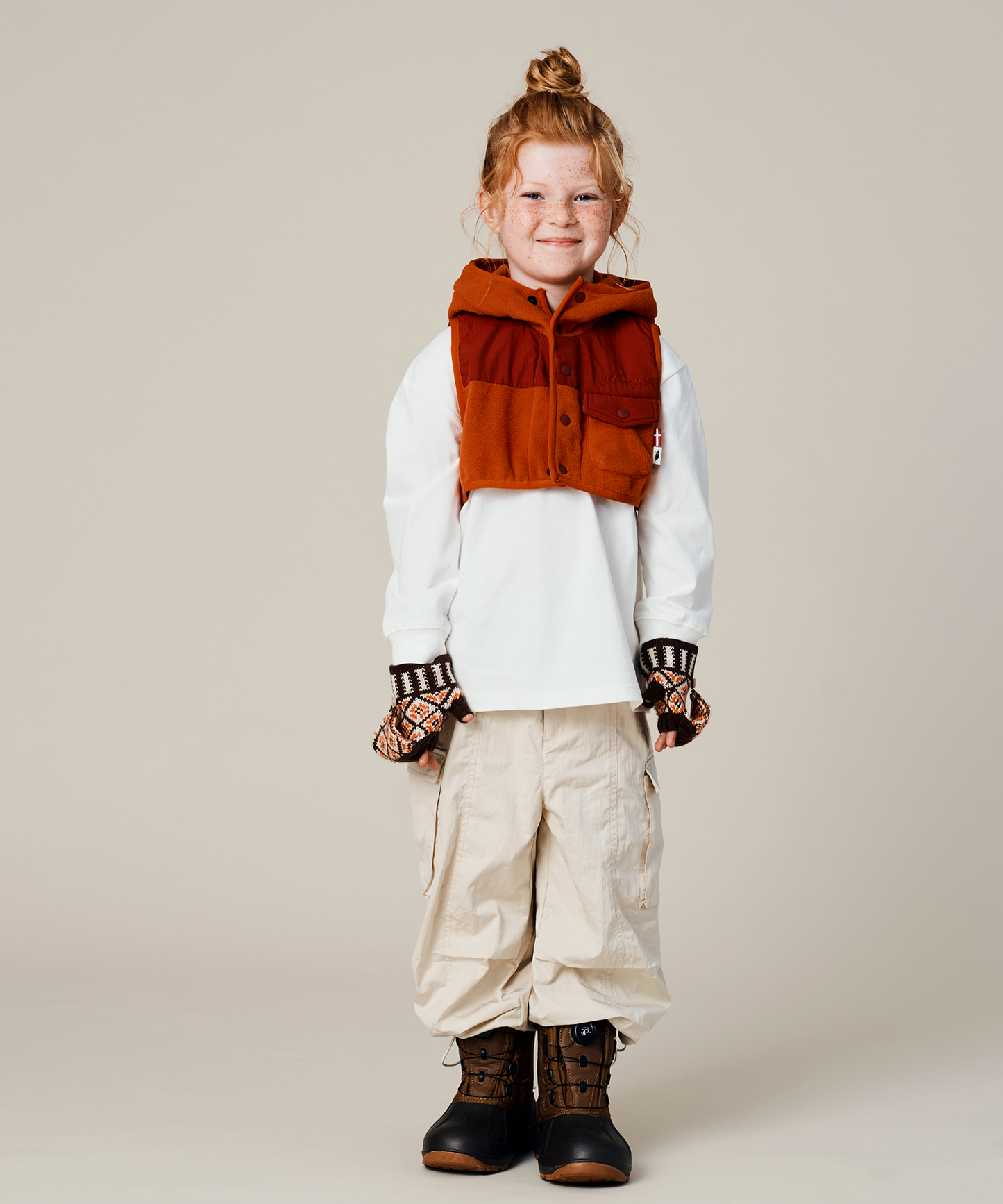 KID'S FLEECE CAMP VEST