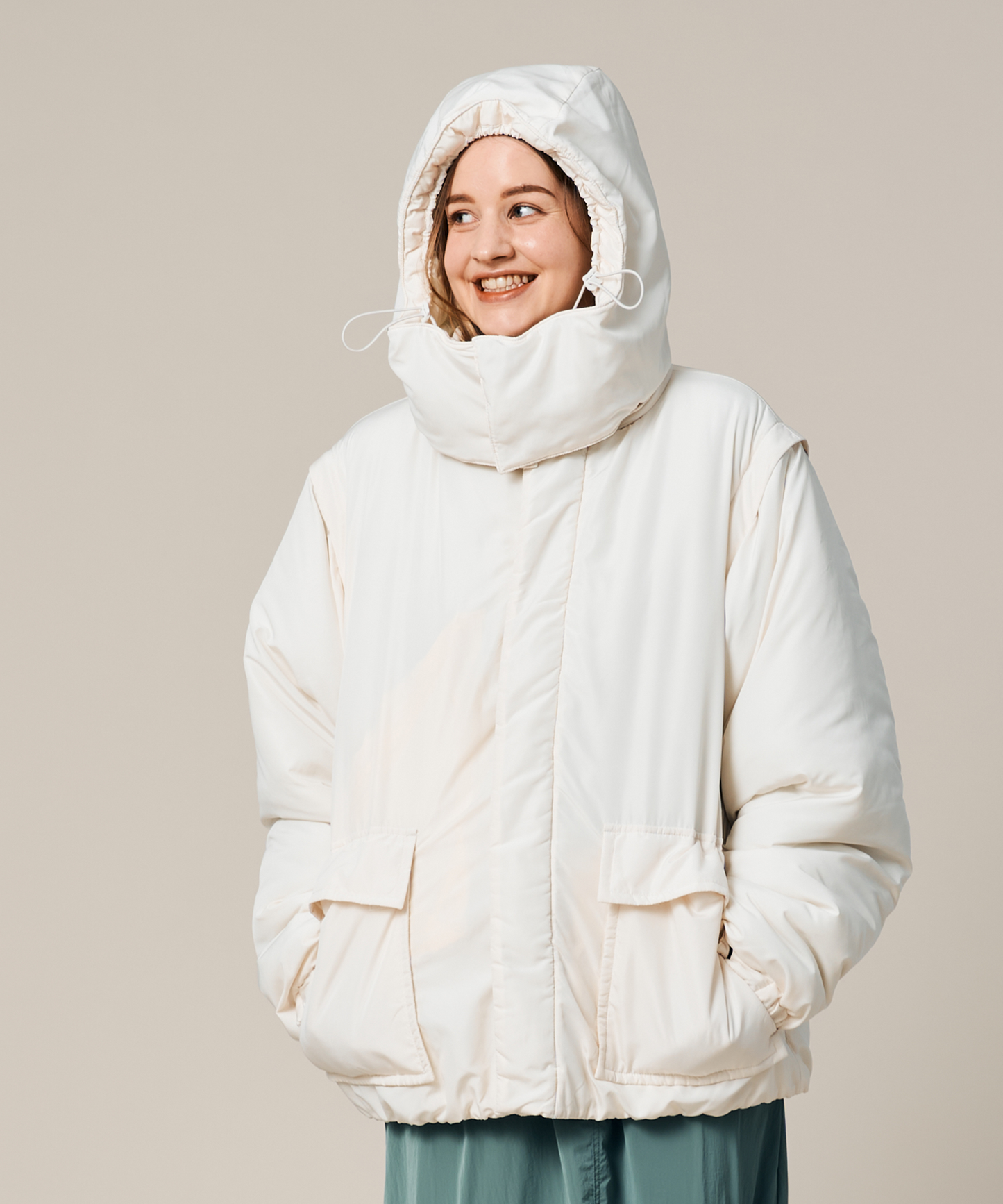 UNISEX MULTI-WAY PADDING JACKET