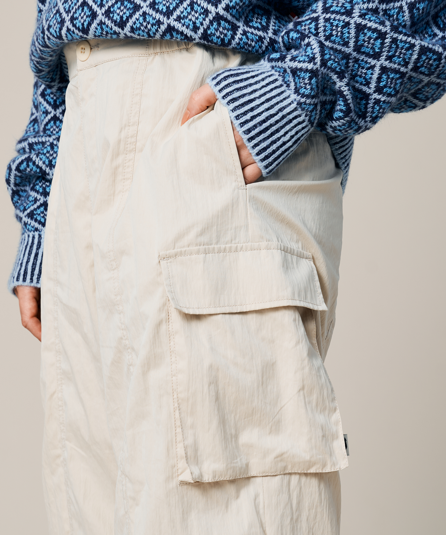 DETACHABLE SNOW CARGO PANTS