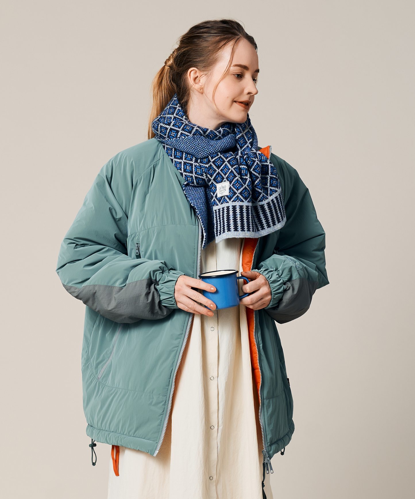 UNISEX REVERSIBLE PADDING JACKET