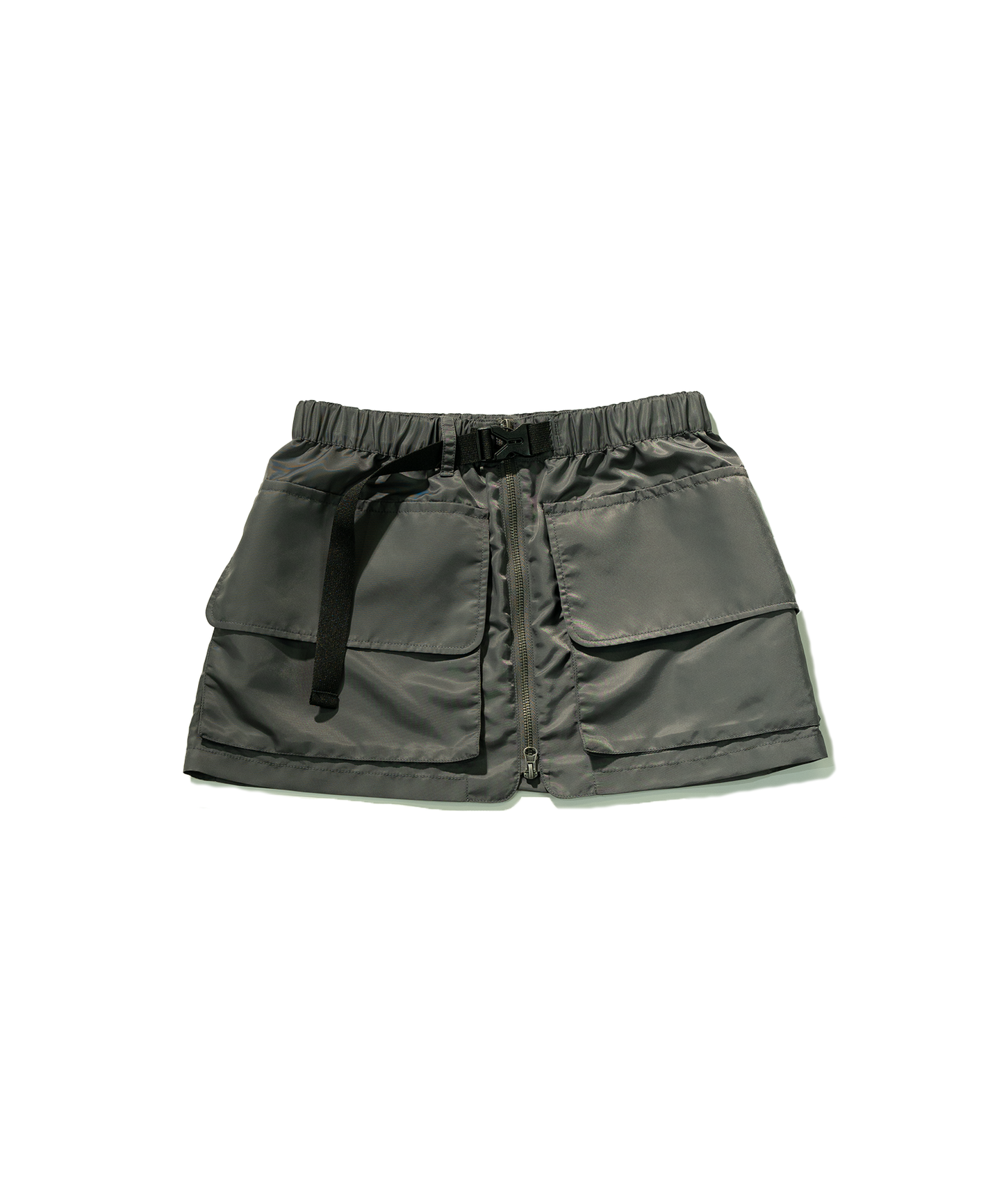 COCOON SKIRT WITH POCKET BELT