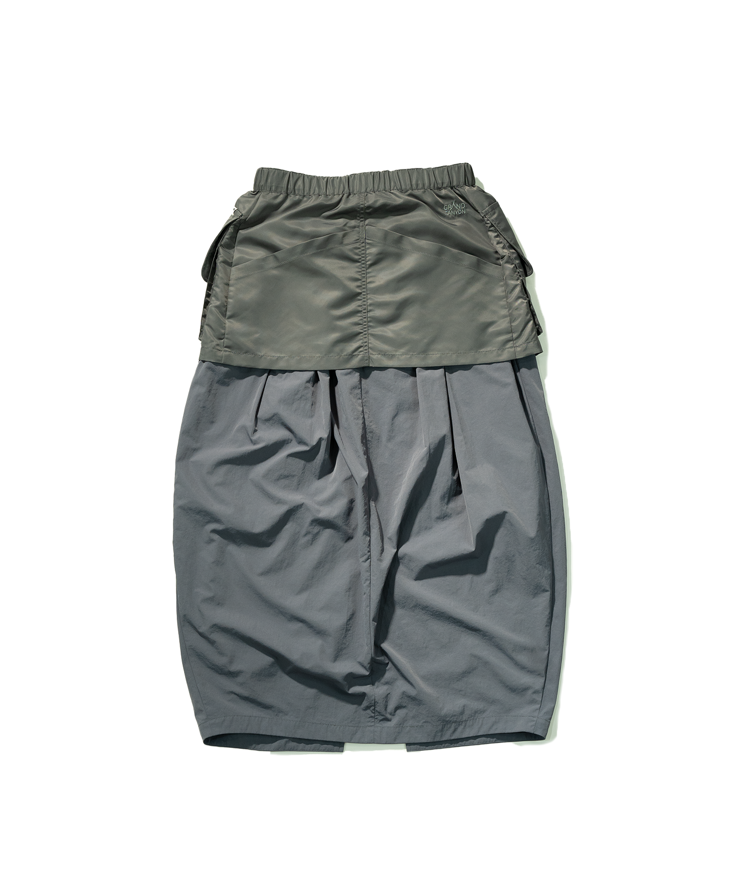 COCOON SKIRT WITH POCKET BELT
