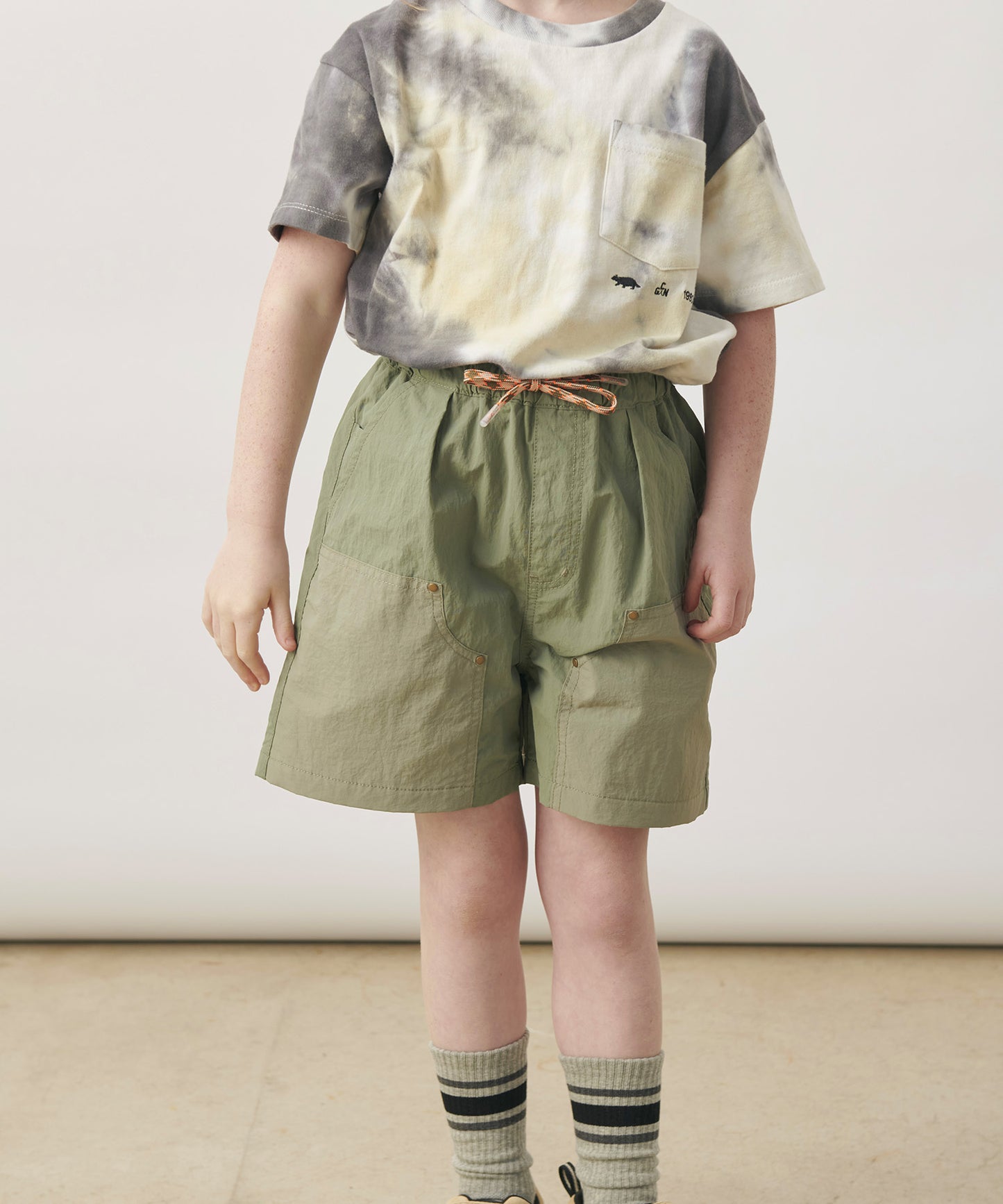 KID'S NYLON DOUBLE KNEE SHORTS