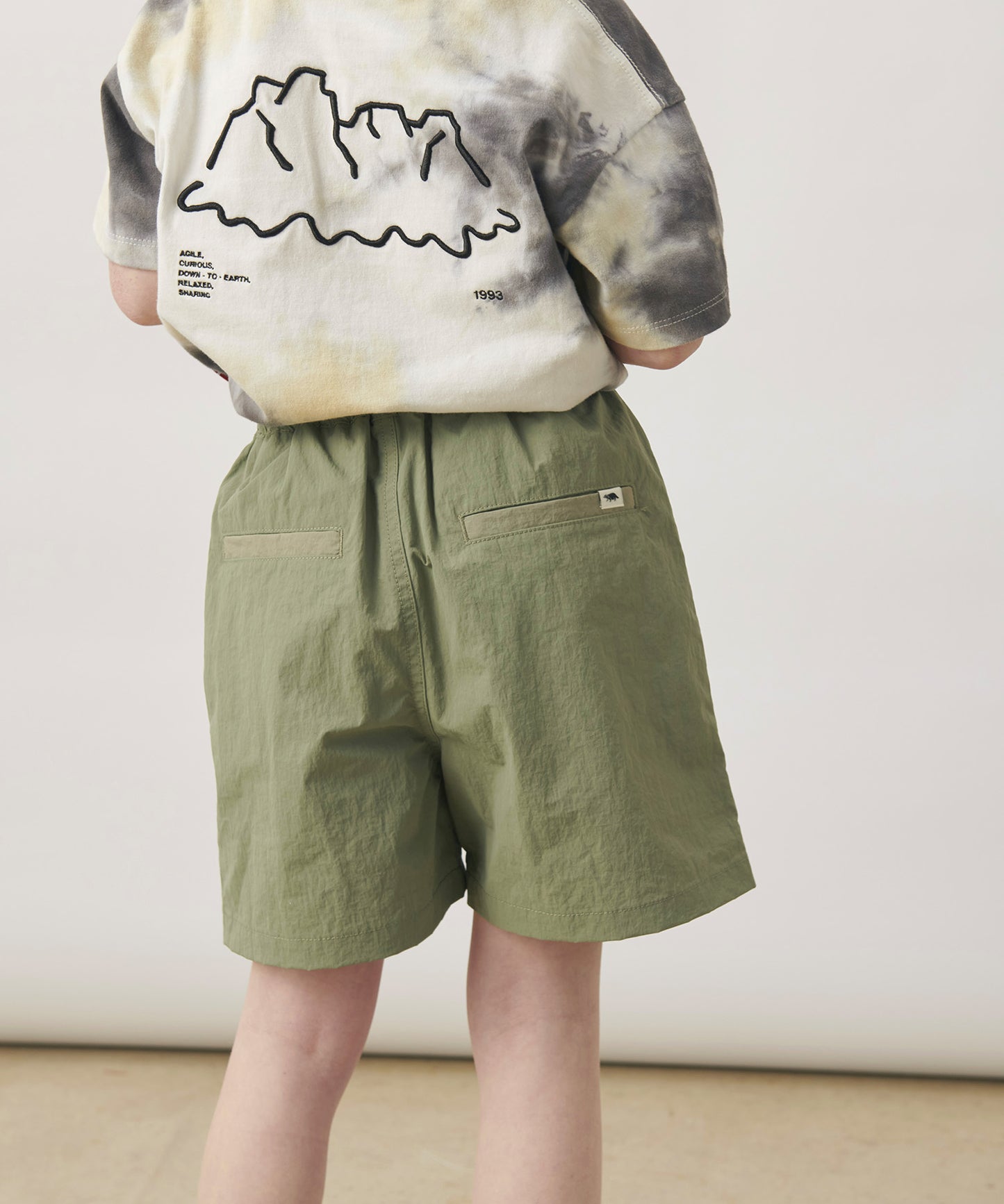 KID'S NYLON DOUBLE KNEE SHORTS
