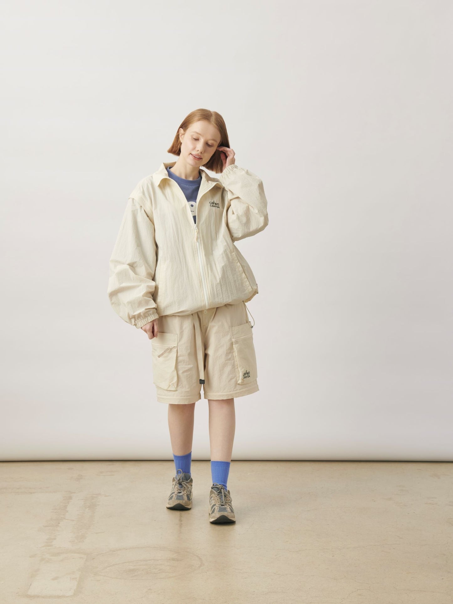 UNISEX WATER REPELLENT 2WAY NYLON BLOUSON