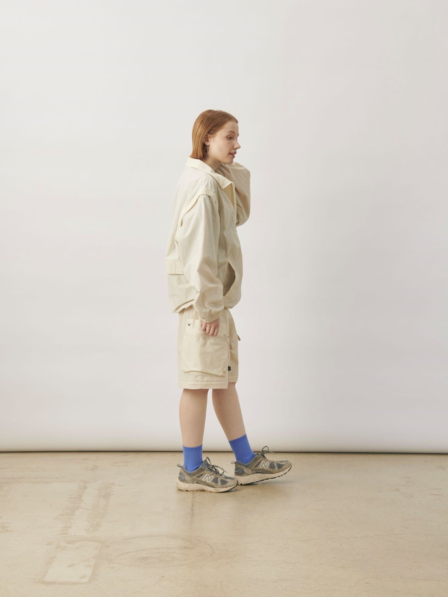 UNISEX WATER REPELLENT 2WAY NYLON BLOUSON