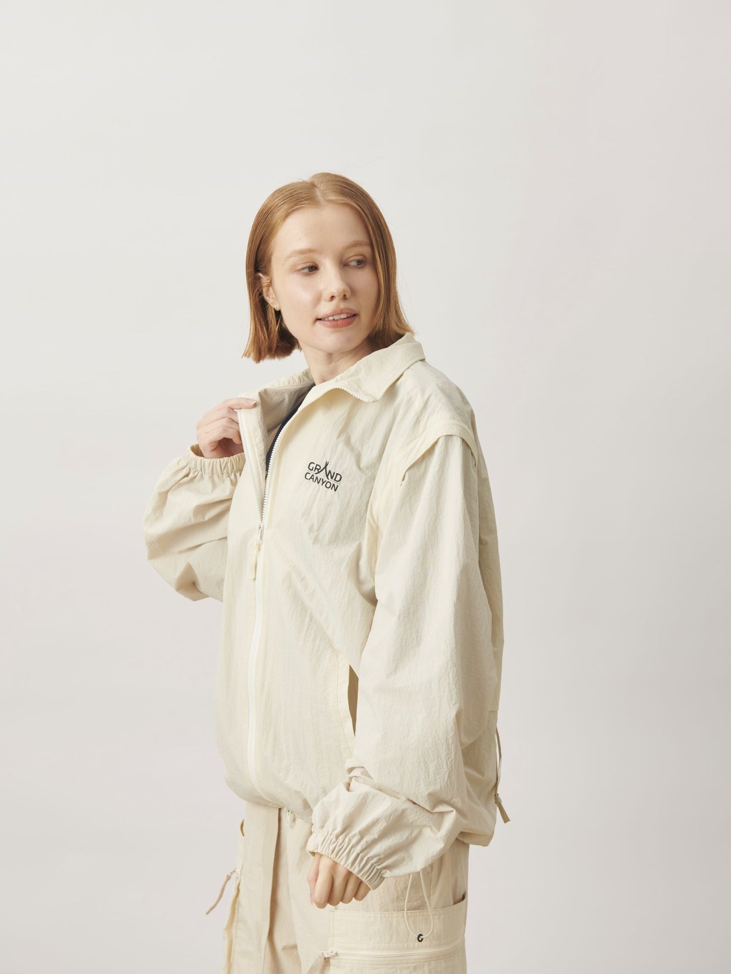 UNISEX WATER REPELLENT 2WAY NYLON BLOUSON