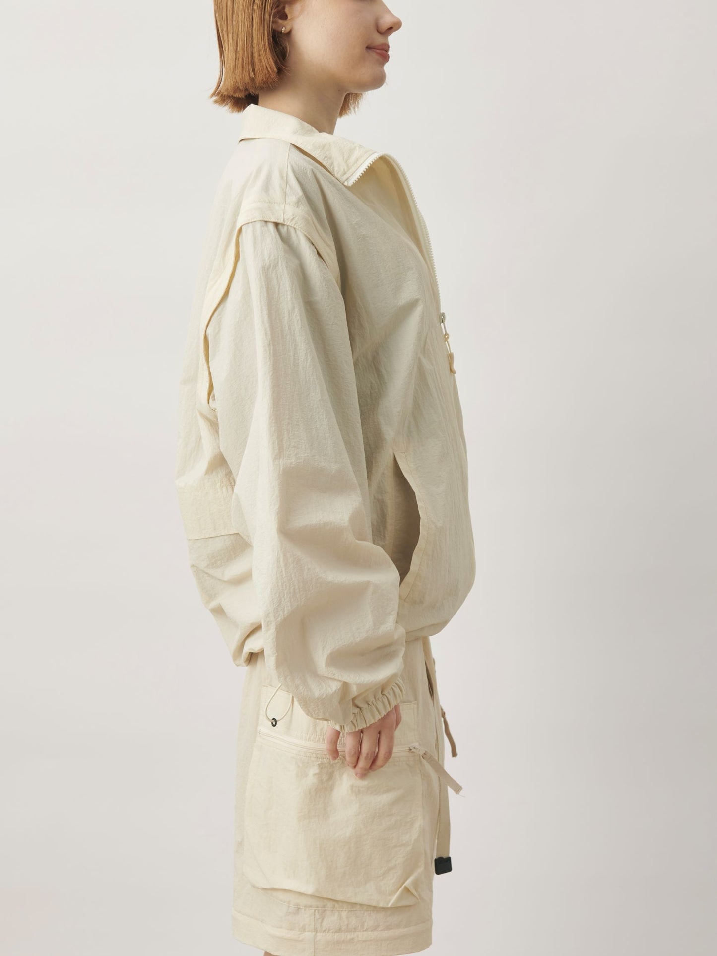 UNISEX WATER REPELLENT 2WAY NYLON BLOUSON