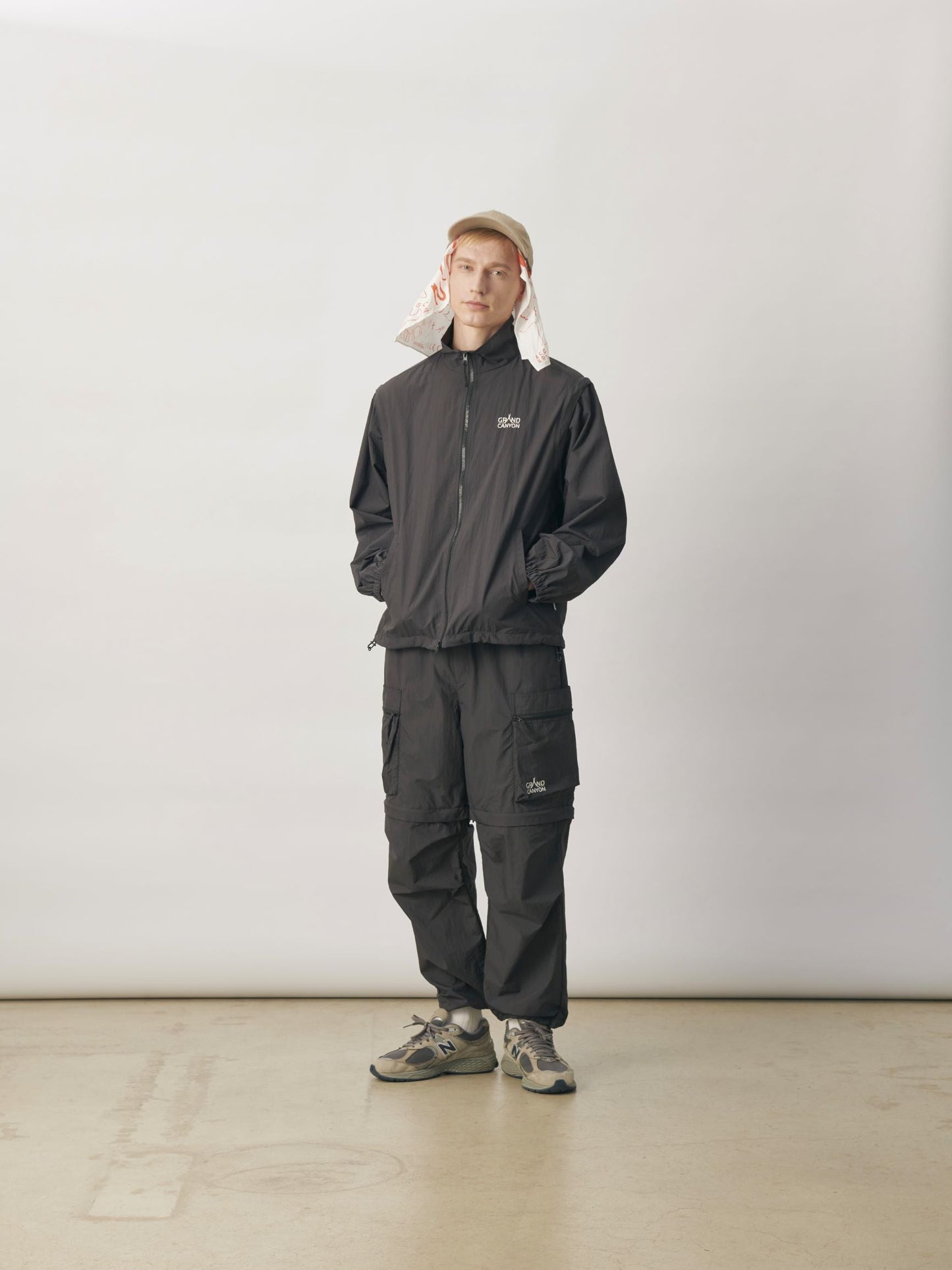 UNISEX WATER REPELLENT 2WAY NYLON BLOUSON