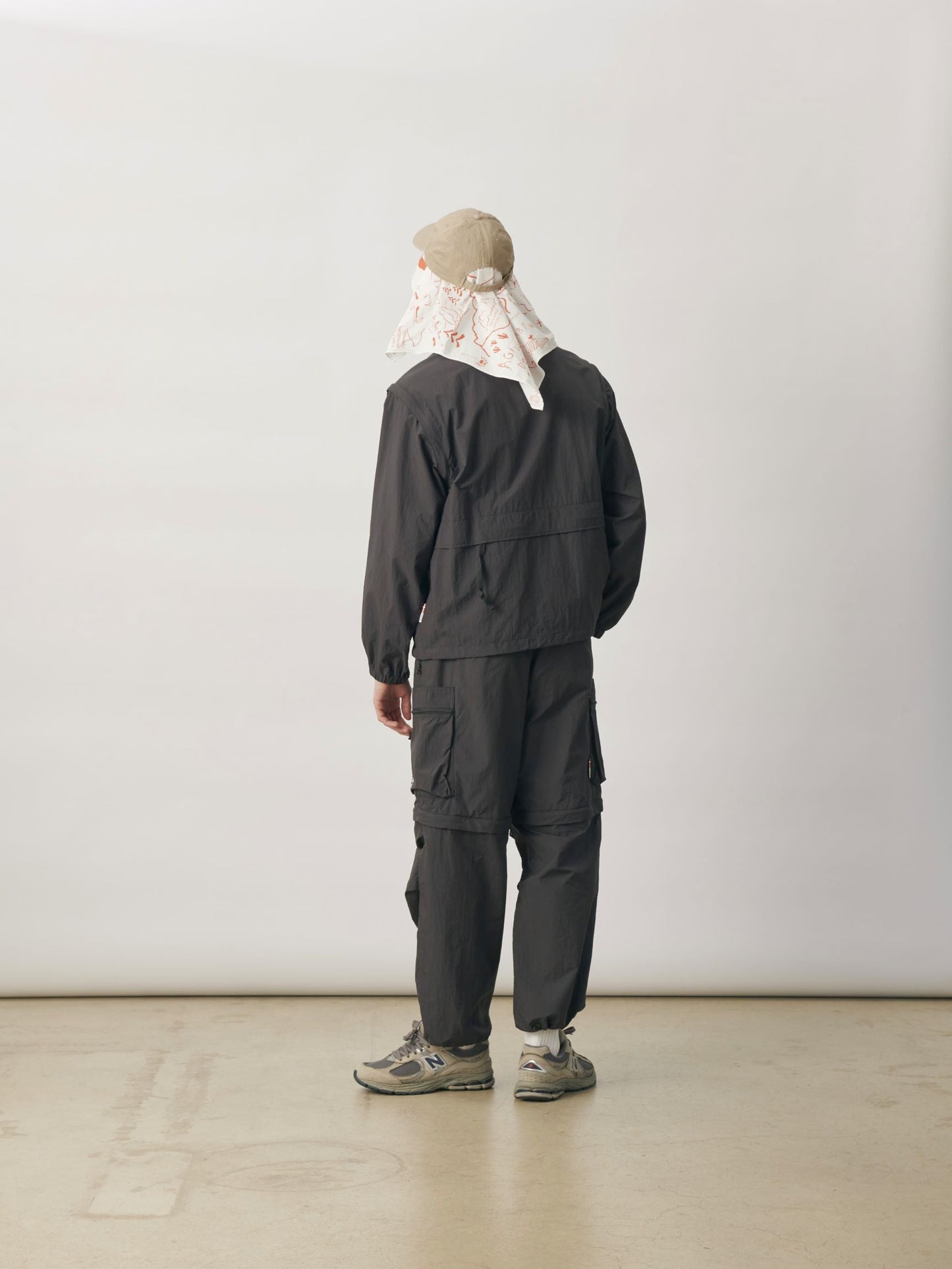 UNISEX WATER REPELLENT 2WAY NYLON BLOUSON