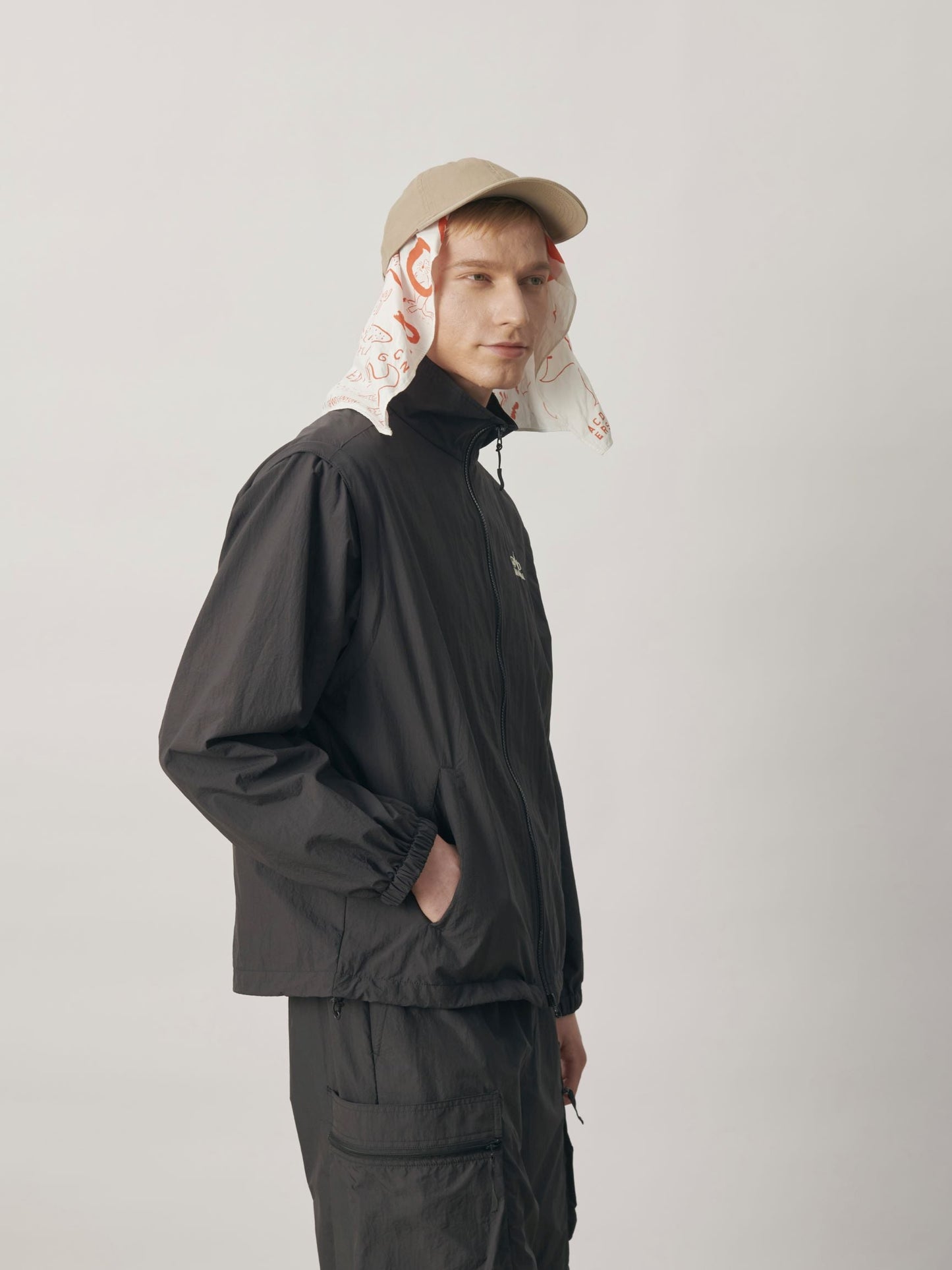 UNISEX WATER REPELLENT 2WAY NYLON BLOUSON