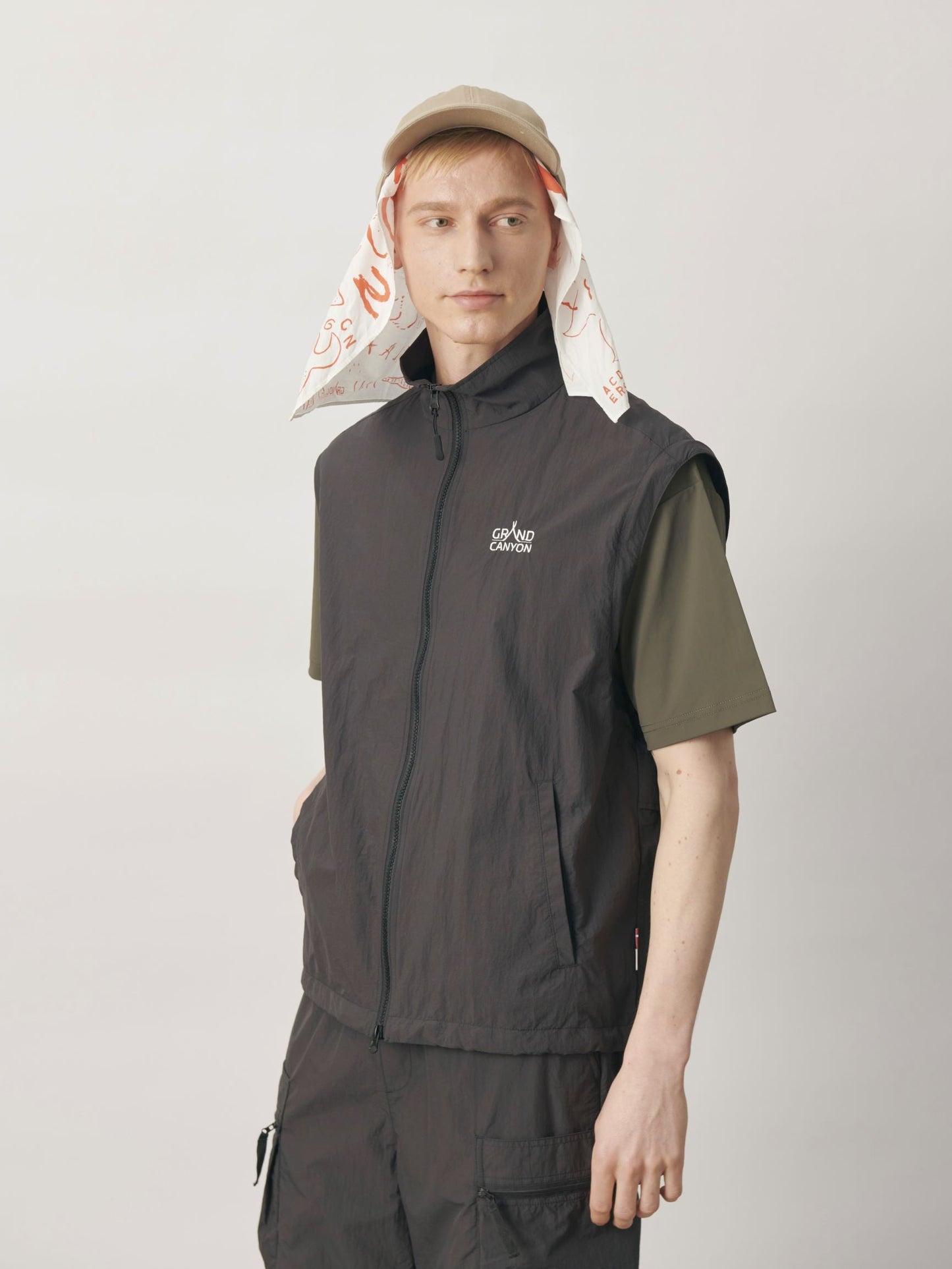 UNISEX WATER REPELLENT 2WAY NYLON BLOUSON