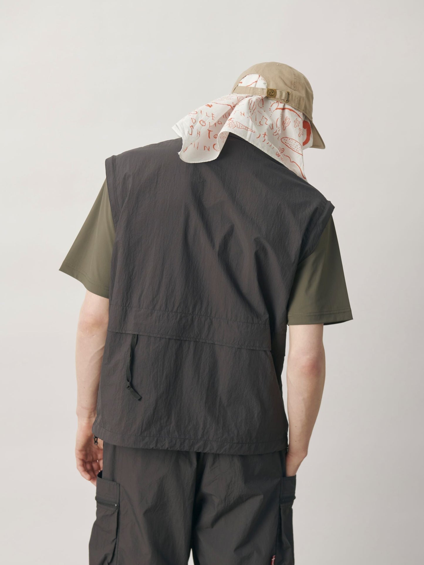 UNISEX WATER REPELLENT 2WAY NYLON BLOUSON