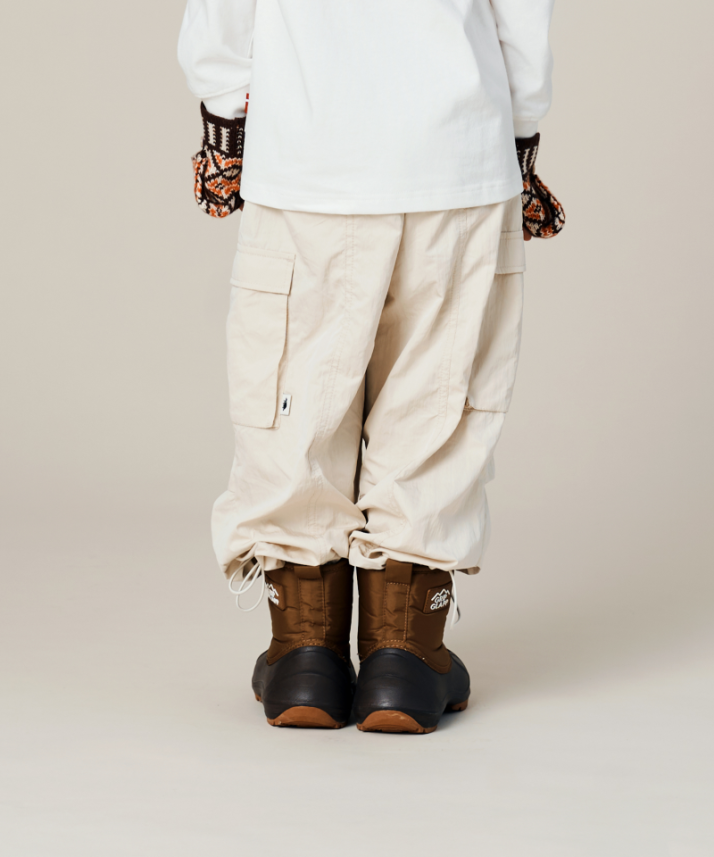 KID'S DETACHABLE SNOW CARGO PANTS