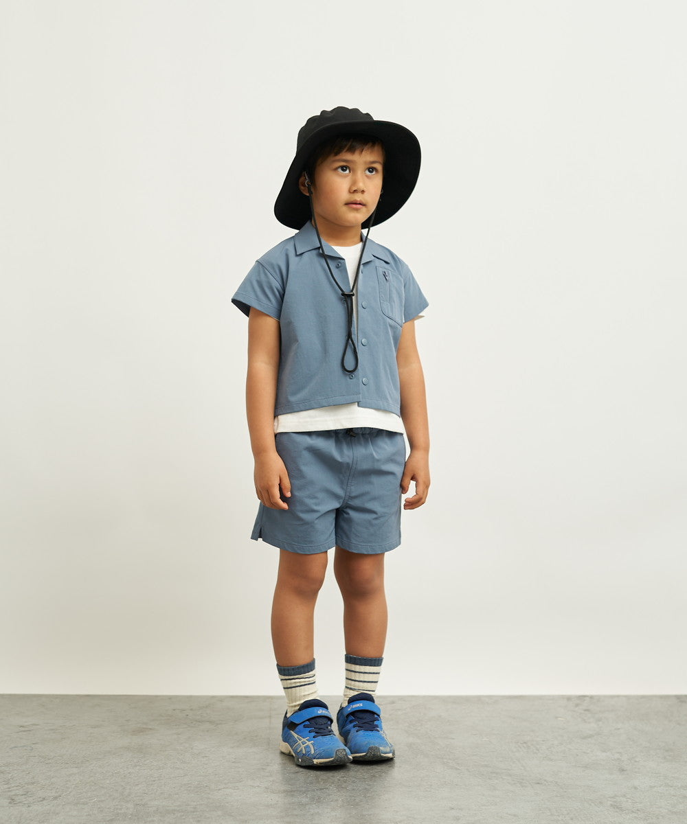 KID'S OPEN COLLAR SURF SHIRT