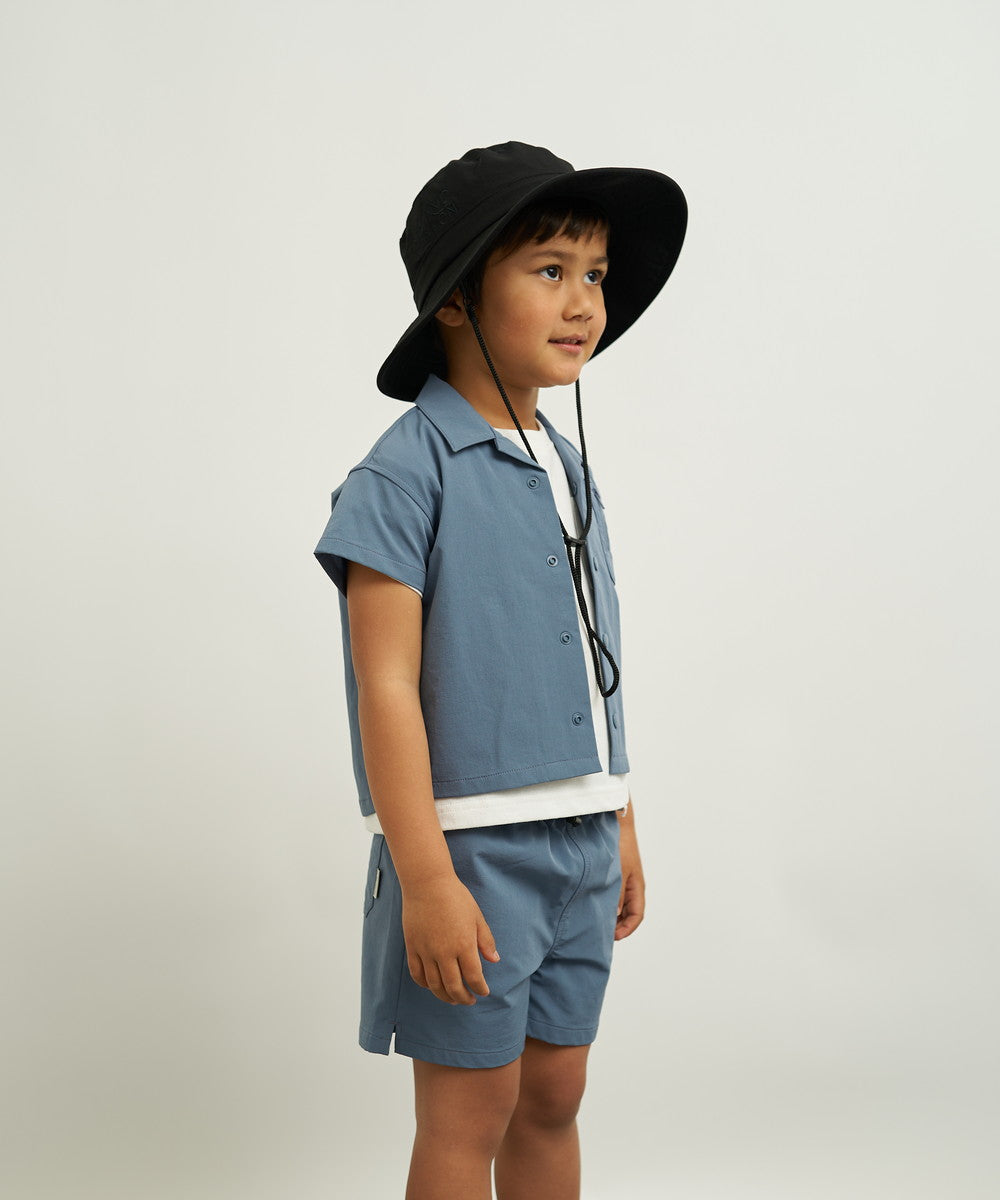 KID'S OPEN COLLAR SURF SHIRT