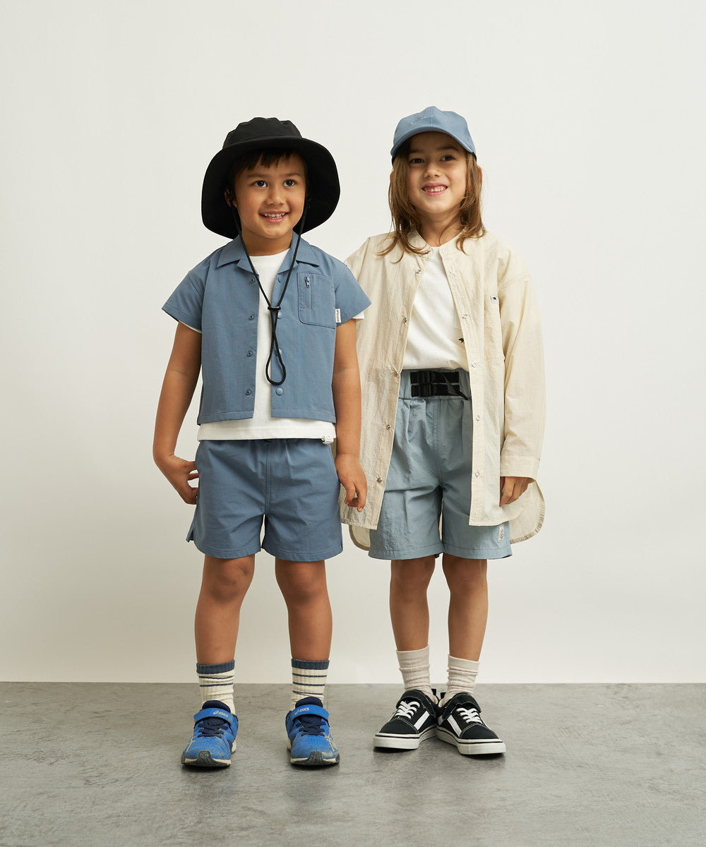 KID'S OPEN COLLAR SURF SHIRT