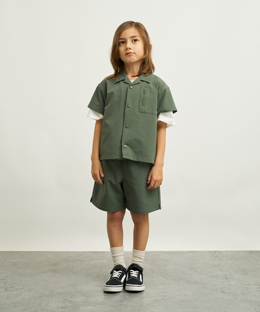 KID'S OPEN COLLAR SURF SHIRT
