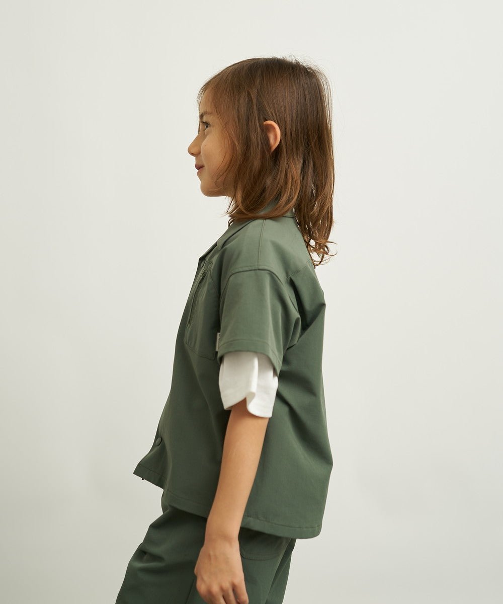 KID'S OPEN COLLAR SURF SHIRT
